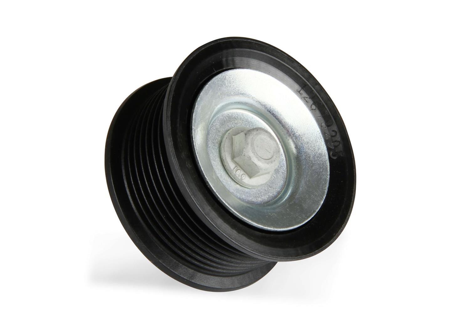 Holley Idler Pulleys 97-240 Pulleys, Holley, Replacement, Serpentine, 7-Groove, Black, Composite, for LT4 Accessory Drive Systems, GM, 6.2L, Each thumbnail 4