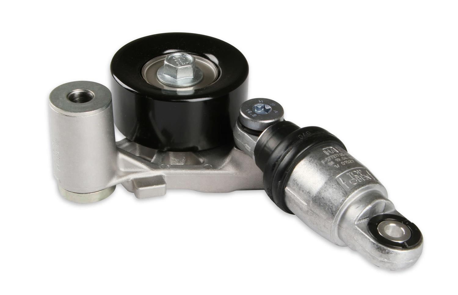 Holley Accessory Belt Tensioners 97-244 Idler Pulleys, Holley, Replacement, Tensioner Assembly, Serpentine, Smooth Pulley, Black, Composite, for LT4 Drive Systems, GM, 6.2L, Each thumbnail 5