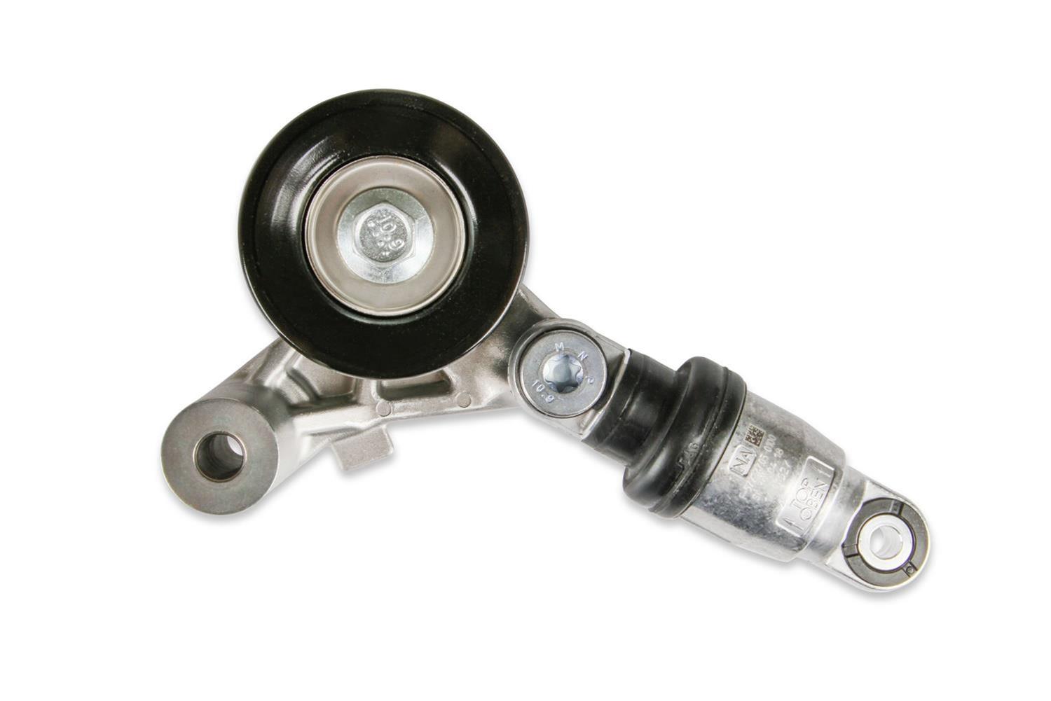 Holley Accessory Belt Tensioners 97-244 Idler Pulleys, Holley, Replacement, Tensioner Assembly, Serpentine, Smooth Pulley, Black, Composite, for LT4 Drive Systems, GM, 6.2L, Each thumbnail 4
