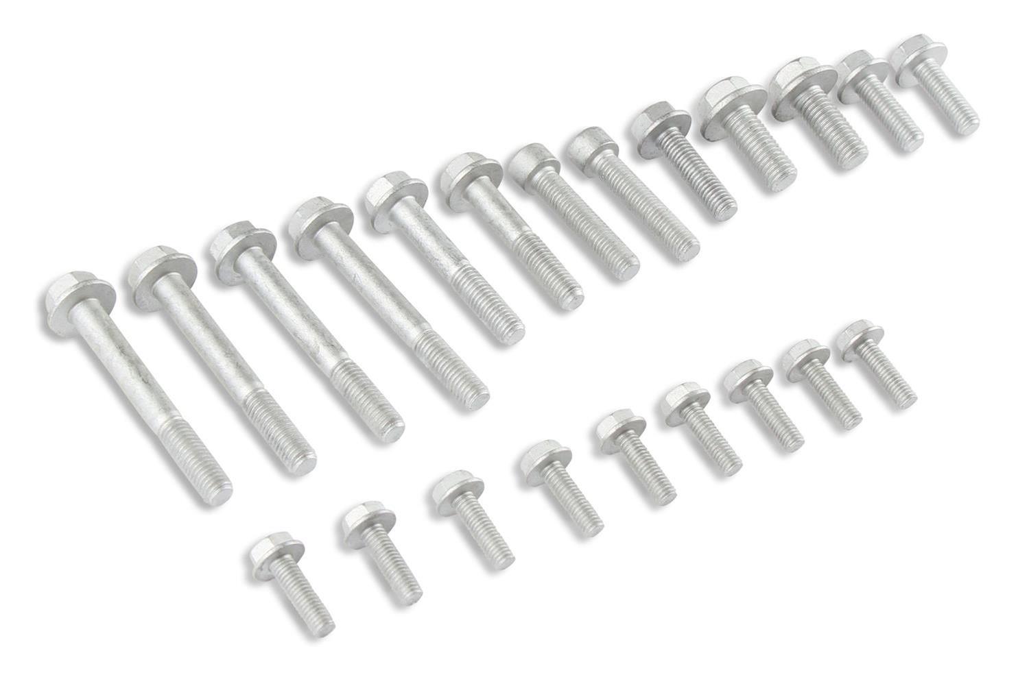 Holley Engine Accessory Bracket Components 97-257 Components, Replacement, Hardware Kit, GM Gen V LT4, Drive System, Dry Sump, Each