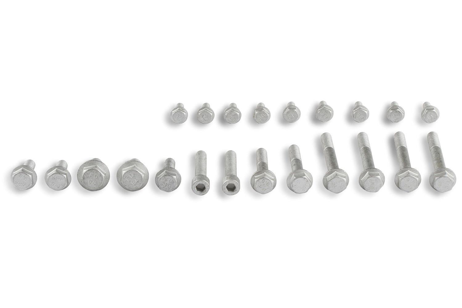 Holley Engine Accessory Bracket Components 97-257 Components, Replacement, Hardware Kit, GM Gen V LT4, Drive System, Dry Sump, Each thumbnail 4