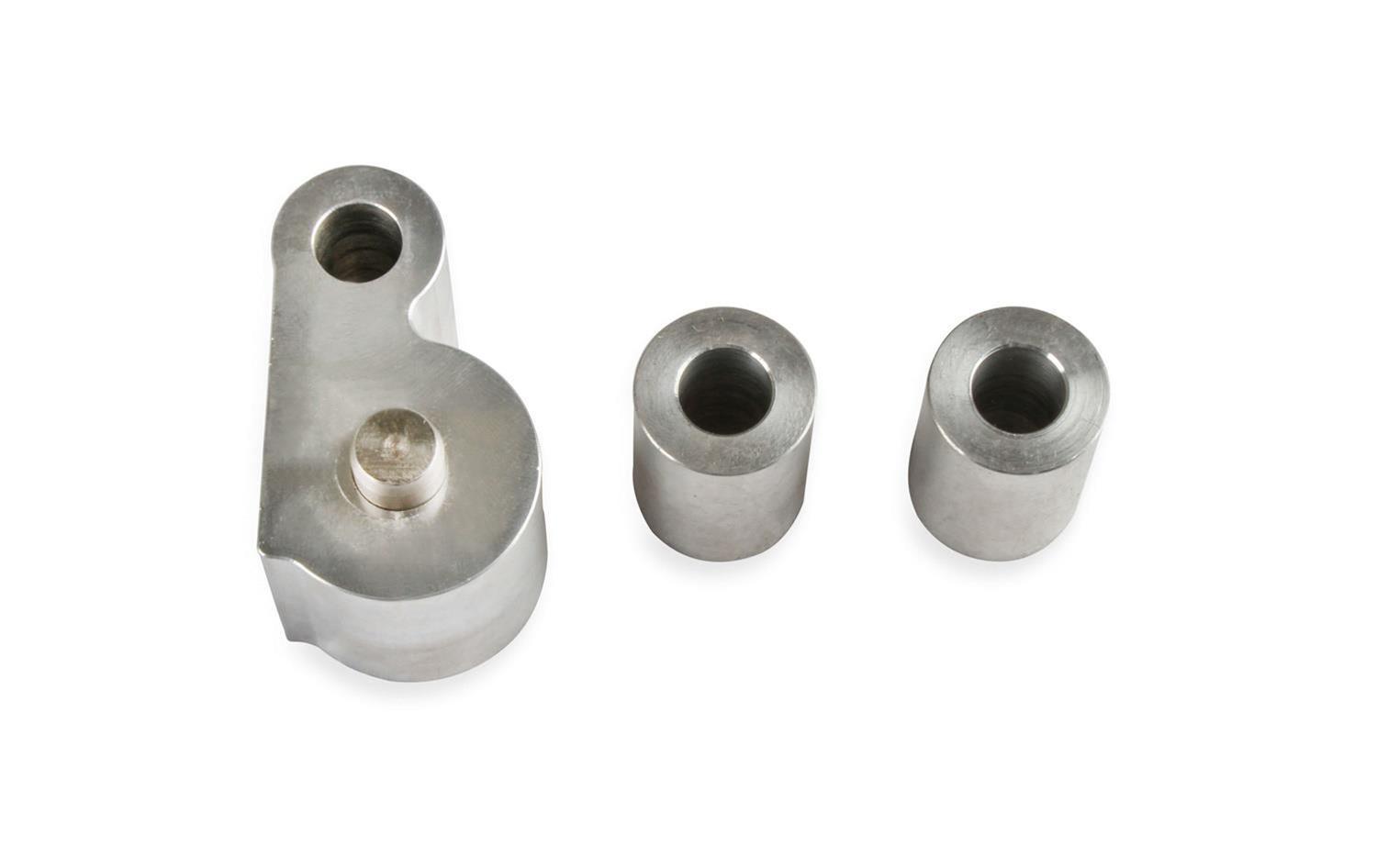 Holley Spacers 97-262 Spacers, Power Steering Add-on, Bracket Spacer, GM LT4 System, Wet or Dry Sump, Aluminum, Natural Finish, Each thumbnail 4