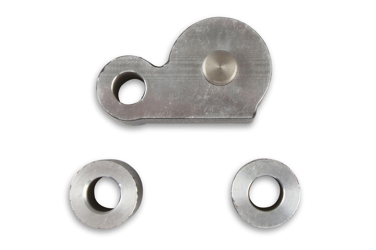 Holley Power Steering Brackets 97-262BK Spacers, Add-on, Bracket Spacer, GM LT4 System, Wet or Dry Sump, Aluminum, Black Finish, Kit thumbnail 4