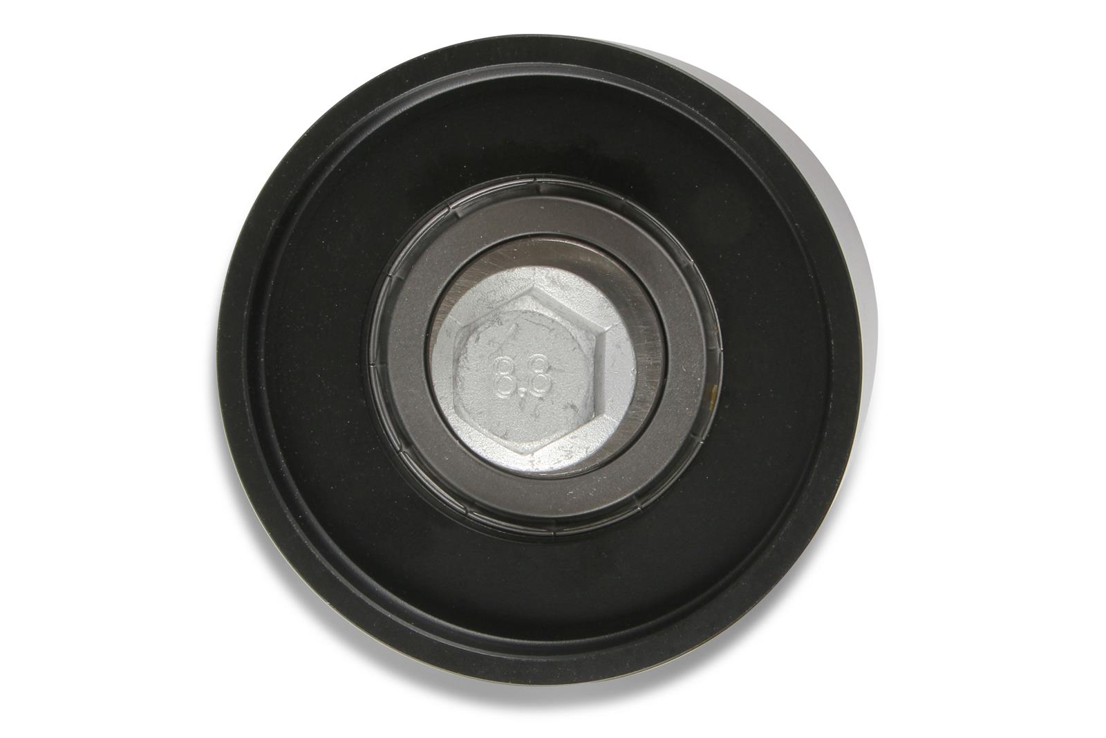 Holley Idler Pulleys 97-266 Pulleys, Replacement, Smooth, Composite, Black, 70mm Diameter, GM LT5, with Accessory Drive Systems, Chevy, 6.2L, Each