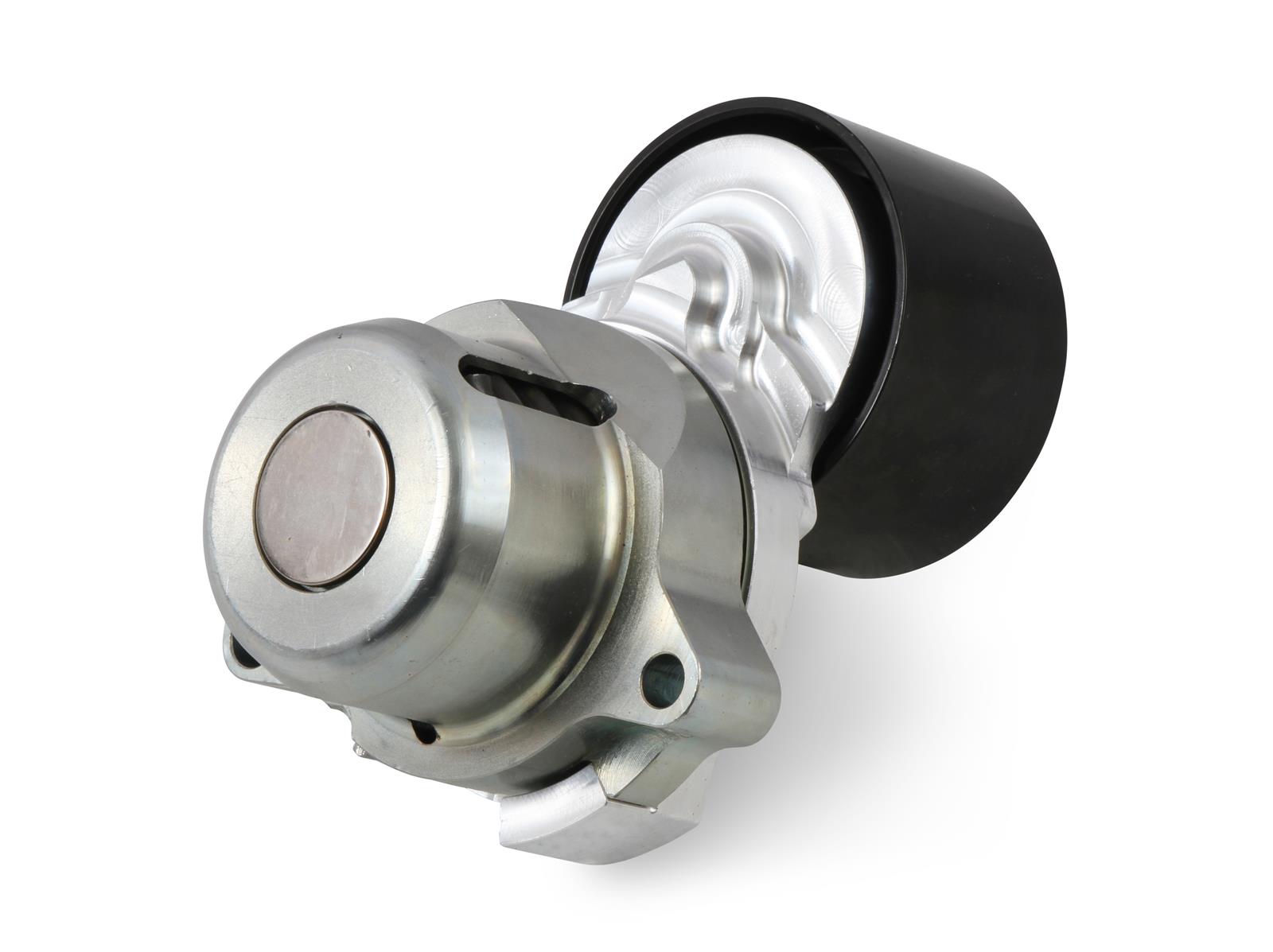 Holley Billet Tensioner Assemblies 97-268 Accessory Belt Tensioners, Assembly, Aluminum, Natural Finish, Smooth Pulley, Black, for GM LT5 Power Steering Only, Chevy, 6.2L, Each thumbnail 3