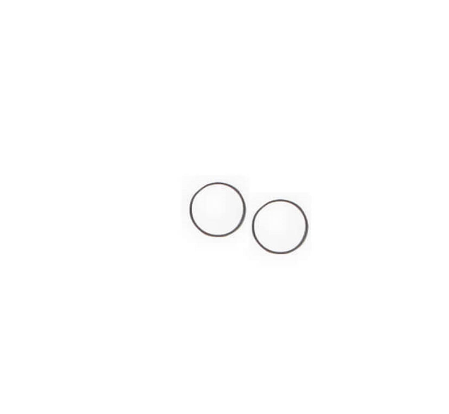 Holley Upper to Lower Intake Manifold Gaskets 97-304 Gaskets, Replacement, O-ring Gaskets, Cooling Manifold, Mid-Mount Accessory Drive System, Chevy, 4.3-6.6L, Pair