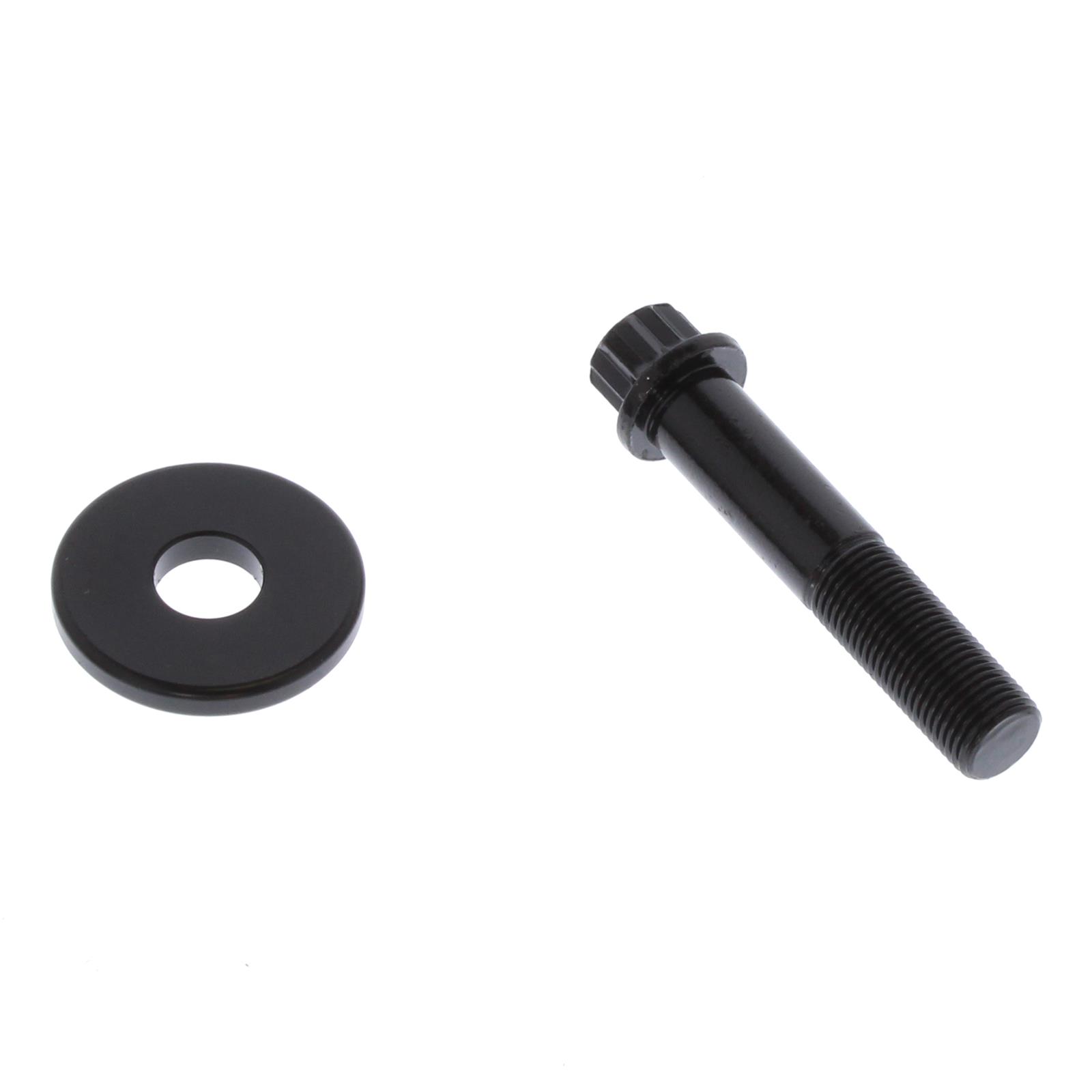 Holley Replacement Harmonic Balancer Bolts 97-321 Bolts, Replacement, Steel, Black E-Coat, 1/2 in.-20 Thread, 2.5 in. Long, 12-Point Head, Washer included, Chevy, 6.5-8.1L, Each thumbnail 2