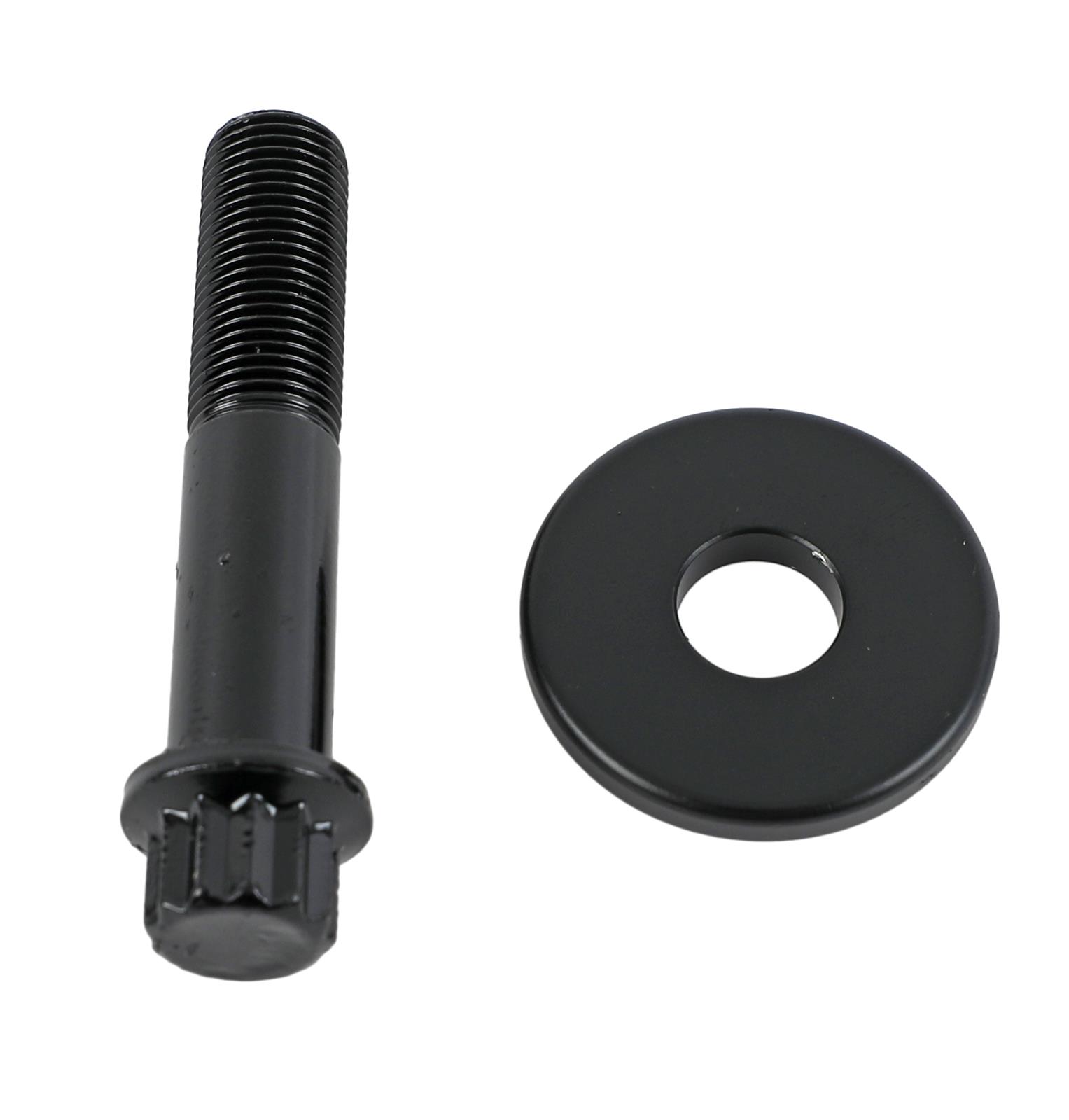 Holley Replacement Harmonic Balancer Bolts 97-321 Bolts, Replacement, Steel, Black E-Coat, 1/2 in.-20 Thread, 2.5 in. Long, 12-Point Head, Washer included, Chevy, 6.5-8.1L, Each thumbnail 3
