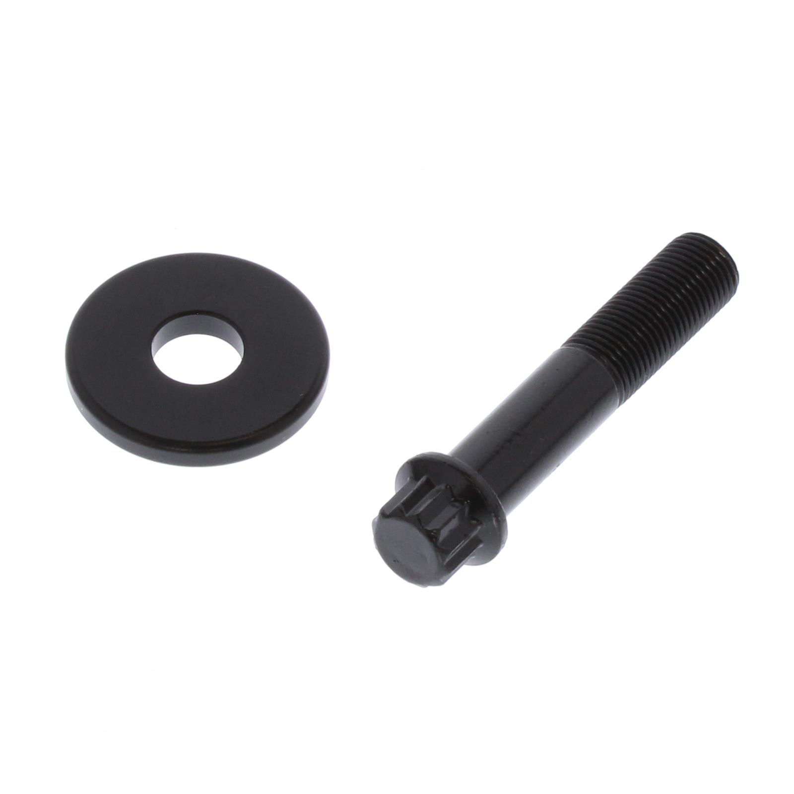 Holley Replacement Harmonic Balancer Bolts 97-321 Bolts, Replacement, Steel, Black E-Coat, 1/2 in.-20 Thread, 2.5 in. Long, 12-Point Head, Washer included, Chevy, 6.5-8.1L, Each