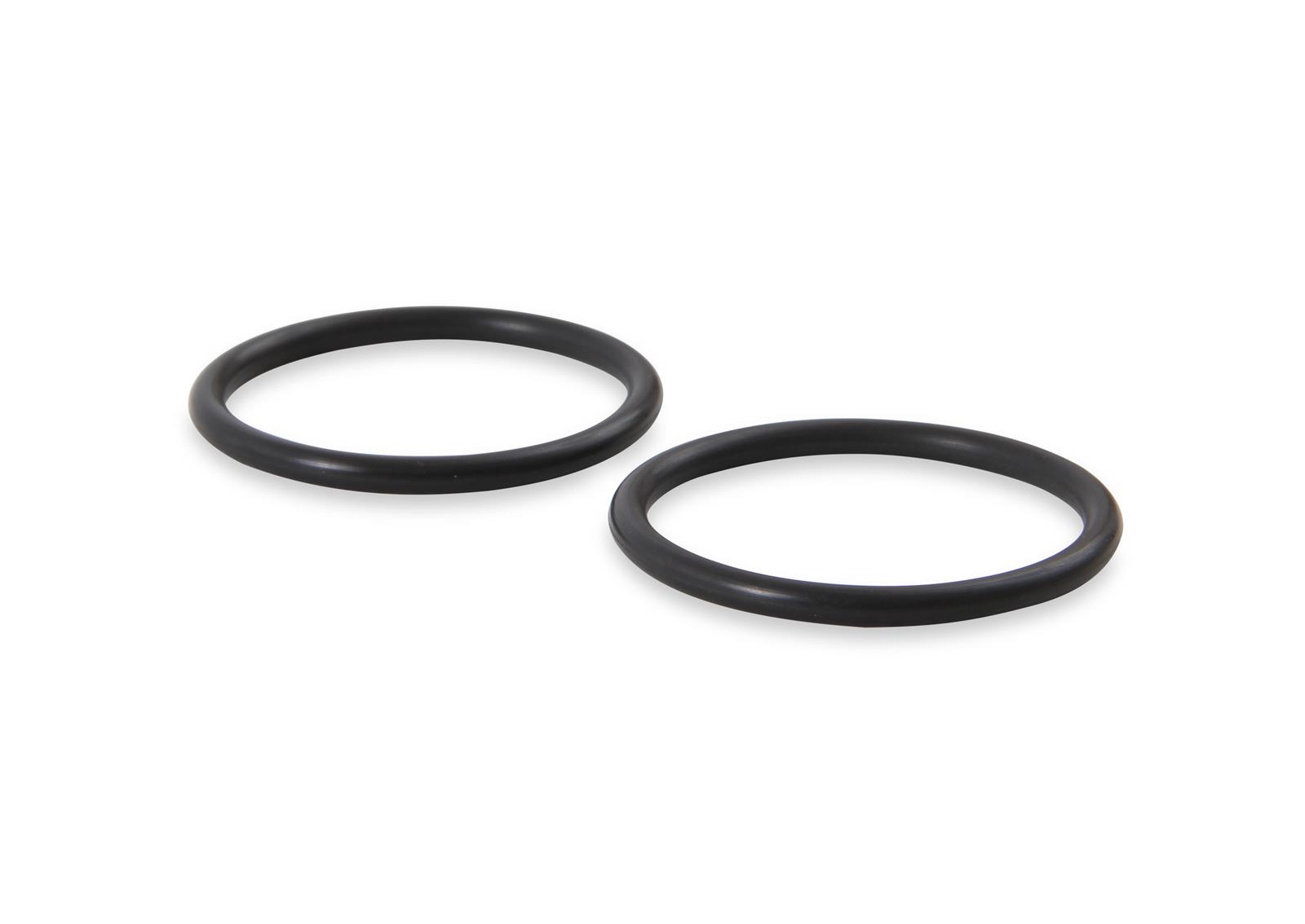 Holley BBC Cooling Manifold O-Rings 97-322 Intake Gaskets, Replacement, O-ring Gaskets, Manifold, for Mid-Mount Accessory Drive System, 20-242, 20-242BK, Chevy, 6.5-7.4L, Pair thumbnail 3