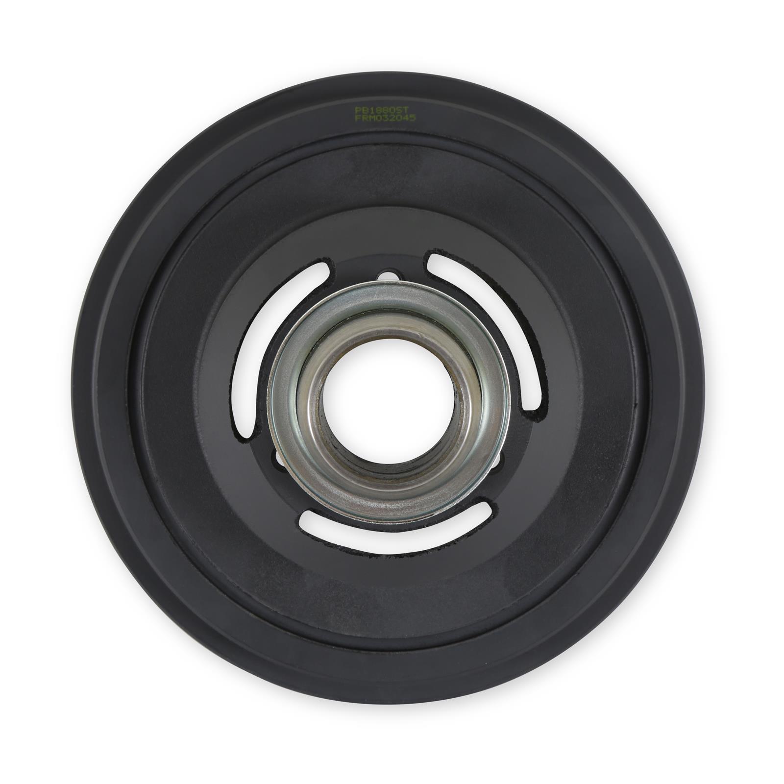Holley Harmonic Balancers 97-363 Balancers, Replacement, OE Style Damper, Iron, Black, 4.76 in. Height, for Mid-Mount Accessory Drive, Gen III, Hemi, VVT Engine, Each
