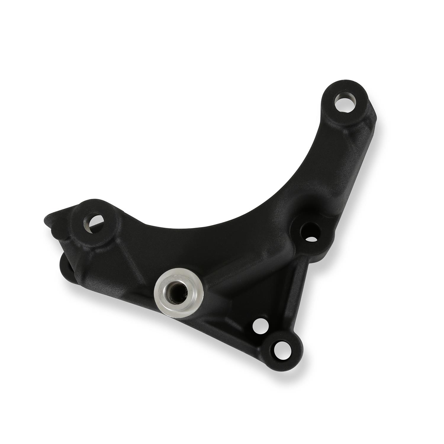 Holley Alternator Brackets 97-420 Brackets, Replacement, Bracket and Hardware, Cast Aluminum, Black Finish, for High-Mount Accessory Drive, Ford, 7.3L, Godzilla, Kit thumbnail 2