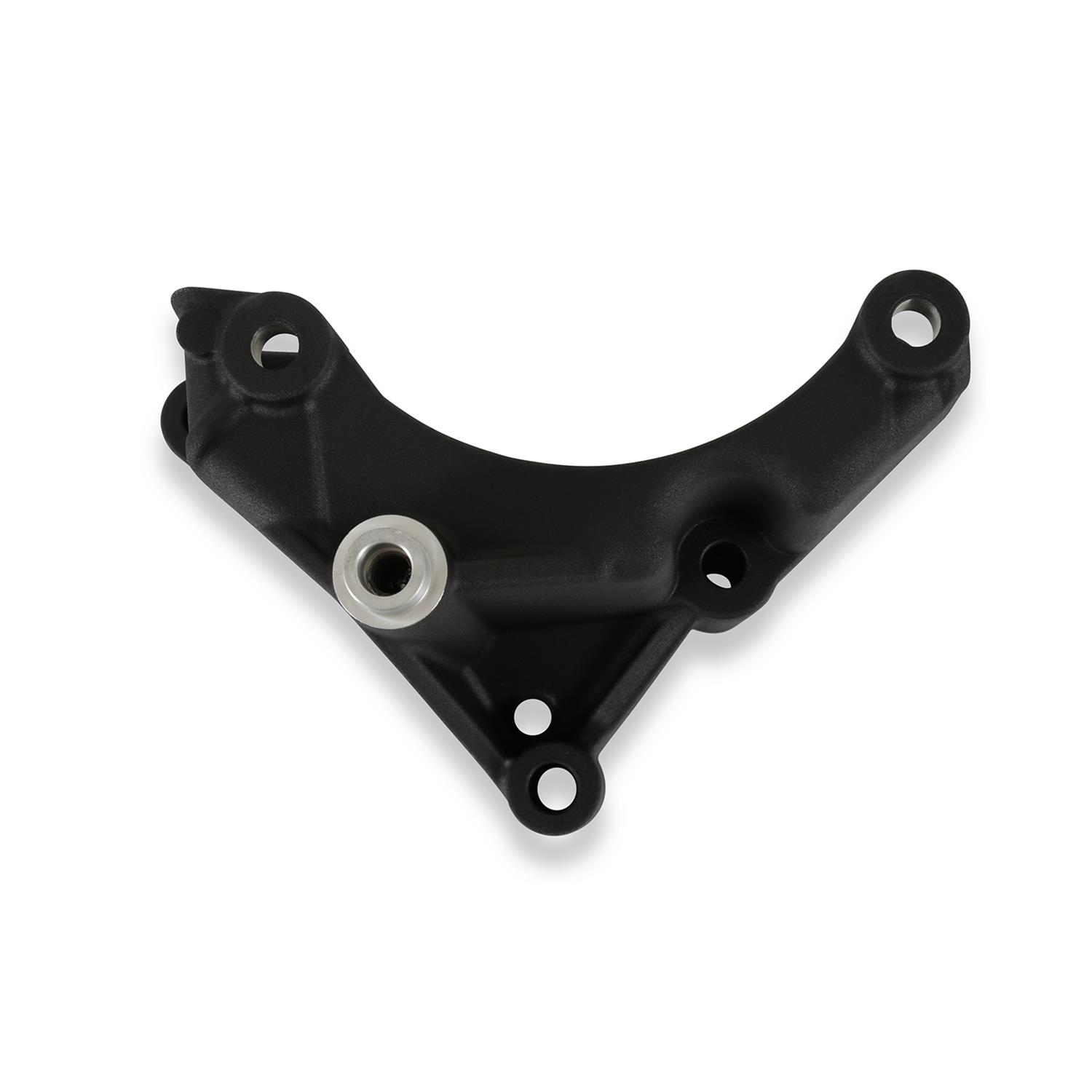 Holley Alternator Brackets 97-420 Brackets, Replacement, Bracket and Hardware, Cast Aluminum, Black Finish, for High-Mount Accessory Drive, Ford, 7.3L, Godzilla, Kit thumbnail 4