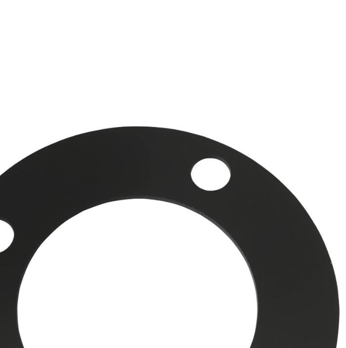 Holley Crankshaft Pulley Spacers 97-446 Spacer, Crankshaft, 4-Bolt, Aluminum, Black Powdercoated, 0.075 in. Thickness, Ford, Each thumbnail 2
