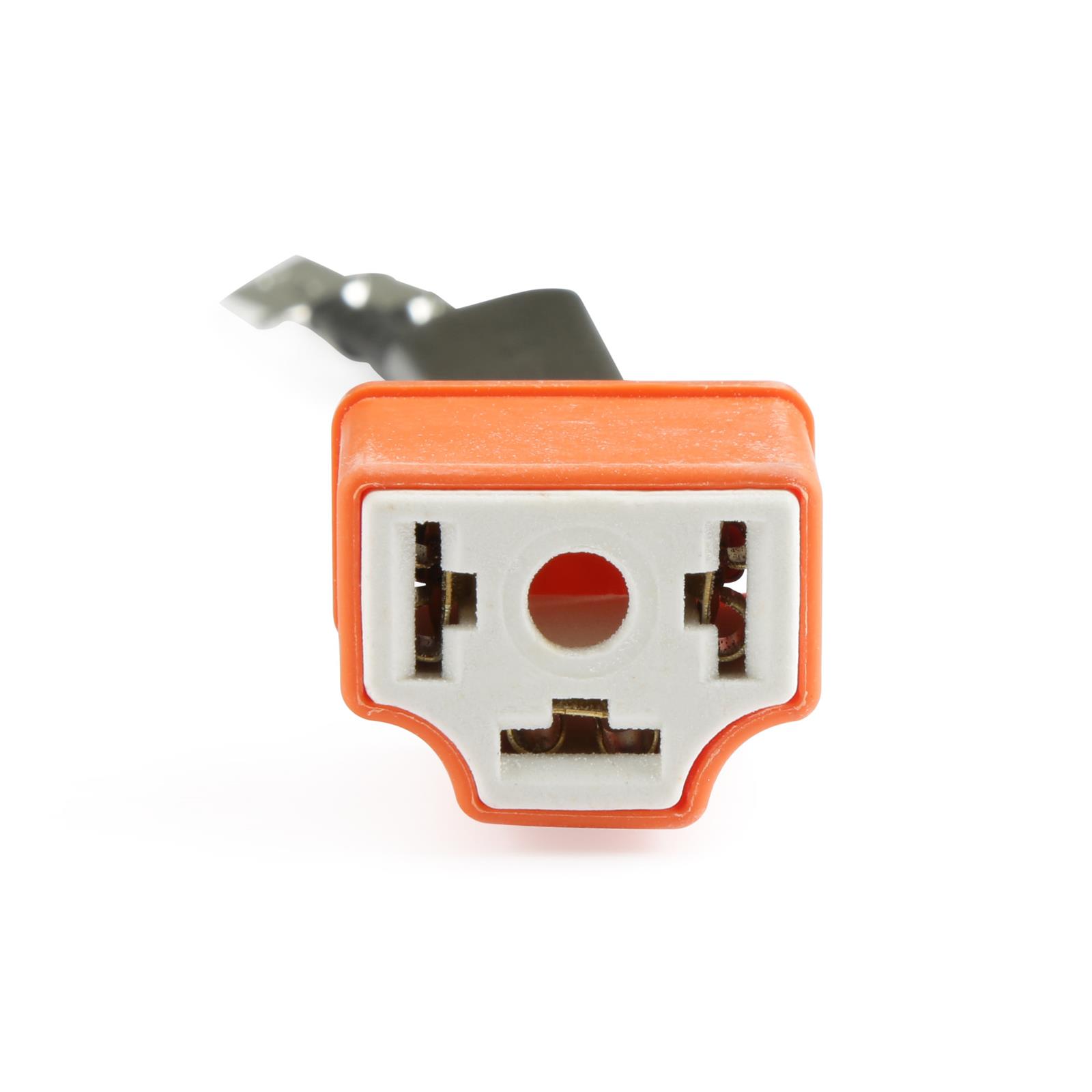 Holley RetroBright Adapters H820 Wiring Harnesses, Adapter, H4, Non-Standard Plug, Pin-Out Swap, Plug-and Play, Ceramic, Premium Version,Pair