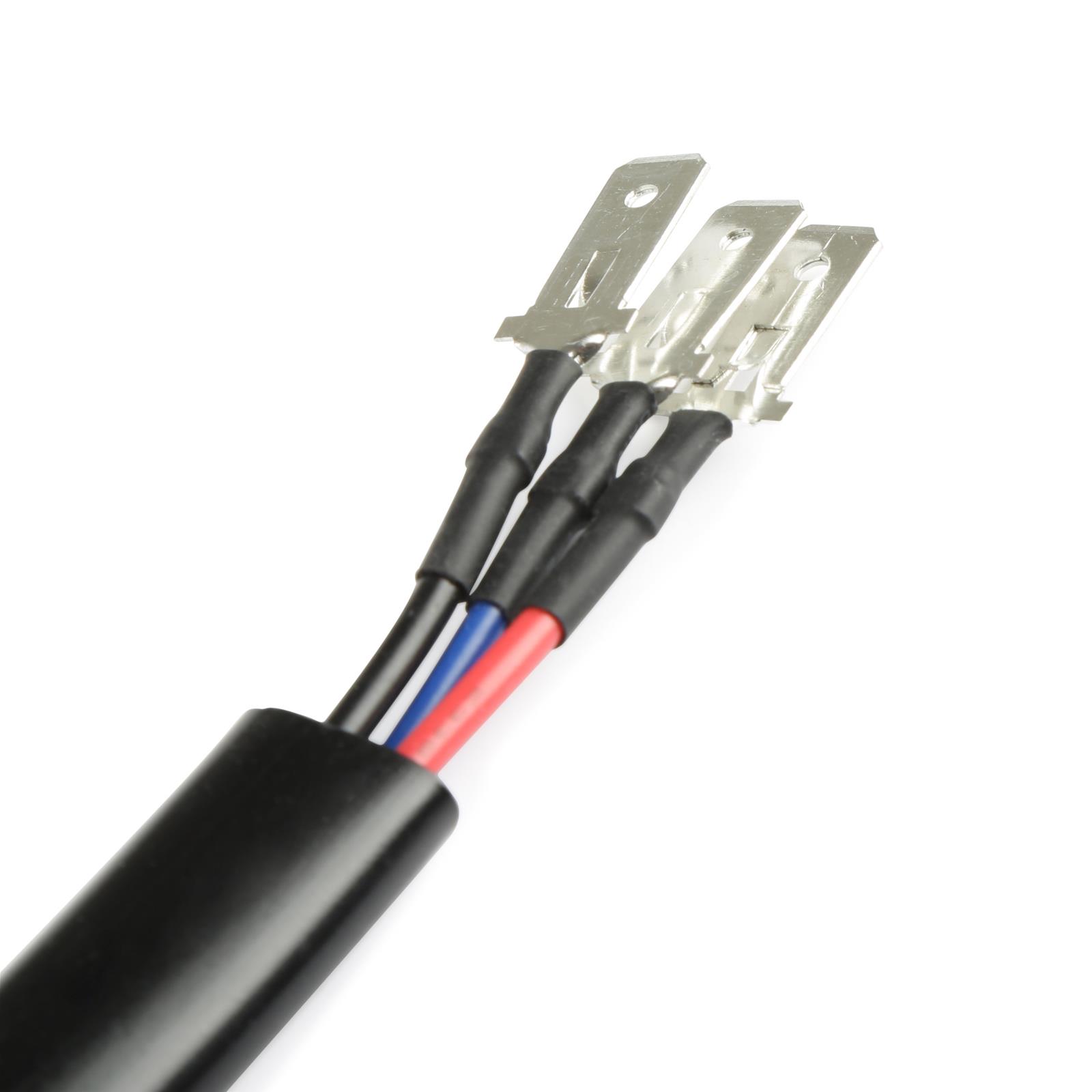 Holley RetroBright Adapters H820 Wiring Harnesses, Adapter, H4, Non-Standard Plug, Pin-Out Swap, Plug-and Play, Ceramic, Premium Version,Pair thumbnail 3