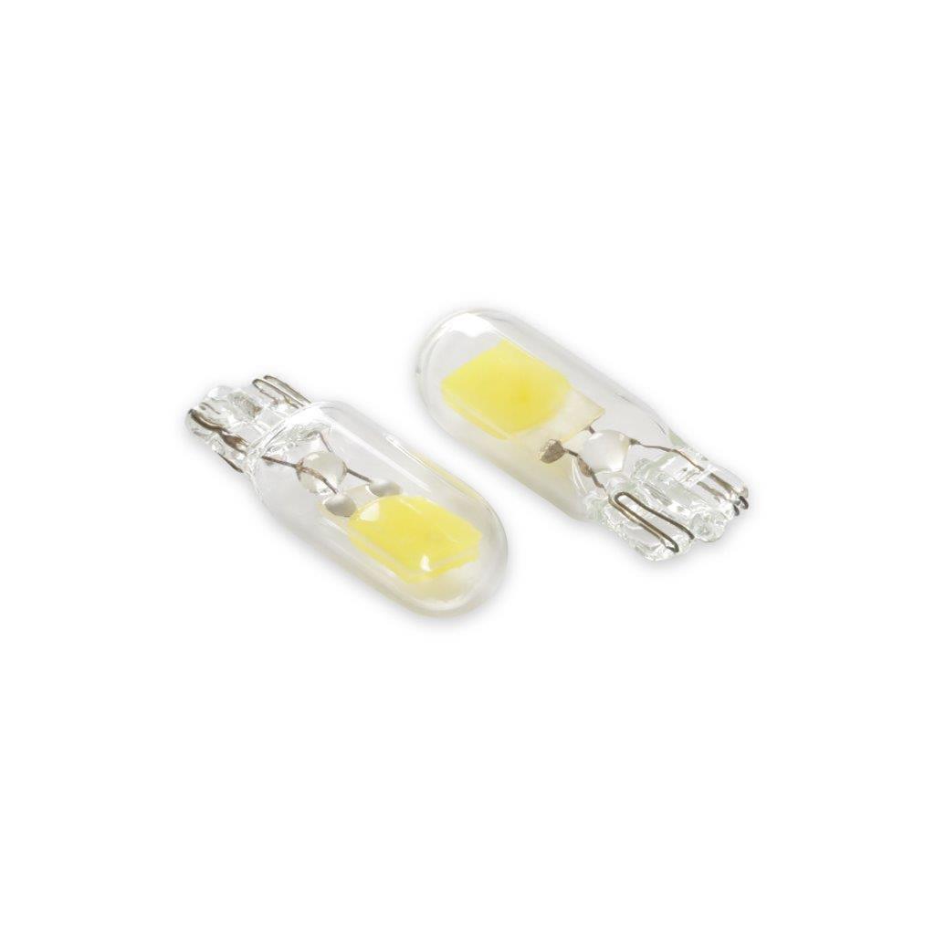 Holley RetroBright LED Light Bulbs HLED34 Bulbs, RetroBright, LED, T-10, 194 Style, Modern White, 5,700K, Turn Signal, Marker Light, Bulbs, Pair