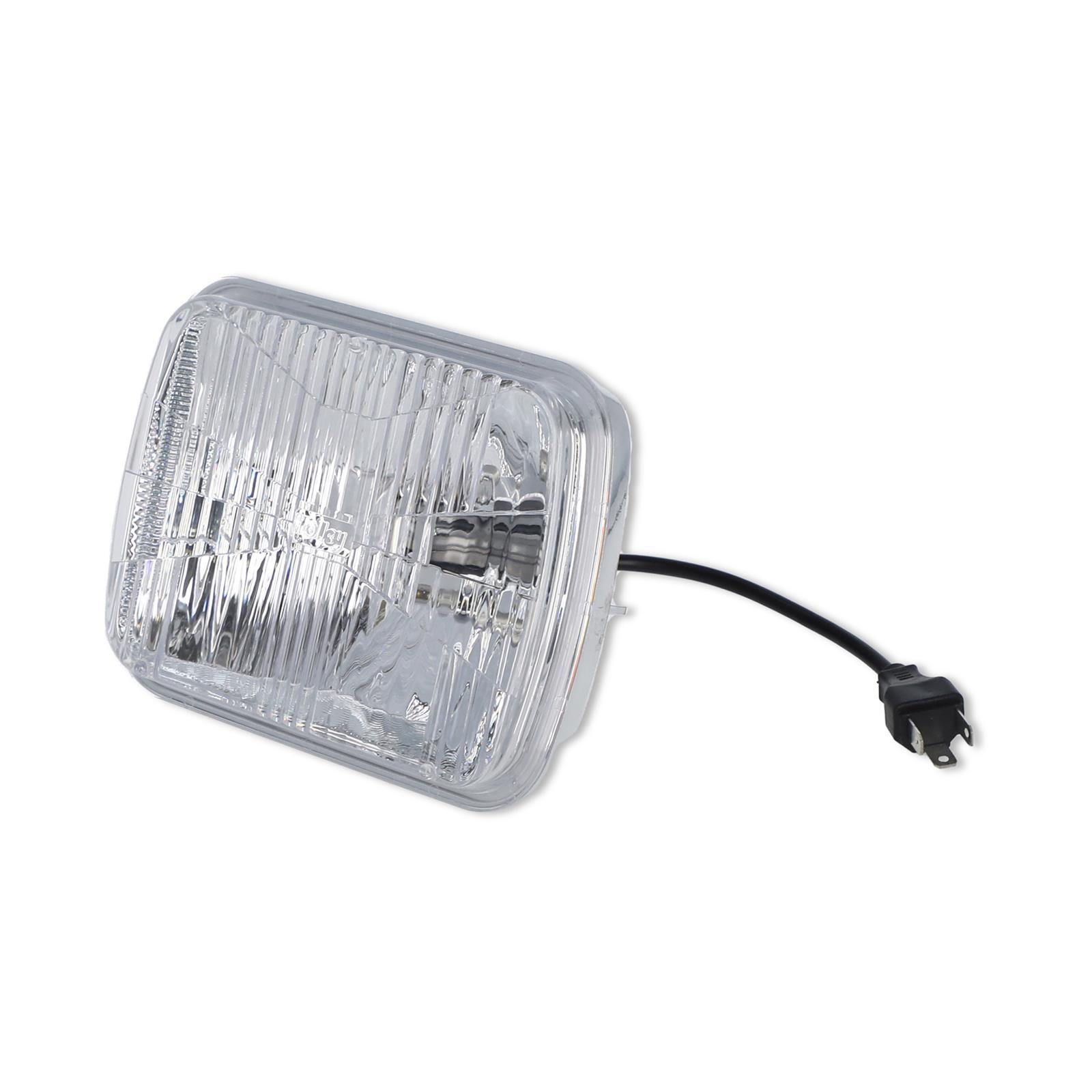 Holley RetroBright LED Headlights LFRB130 Headlight Conversion, RetroBright, Style, Sealed Beam, Rectangular, 5 in. x 7 in. Housing, Classic White, High and Low Beam, 3,000K Bulb, Each thumbnail 5