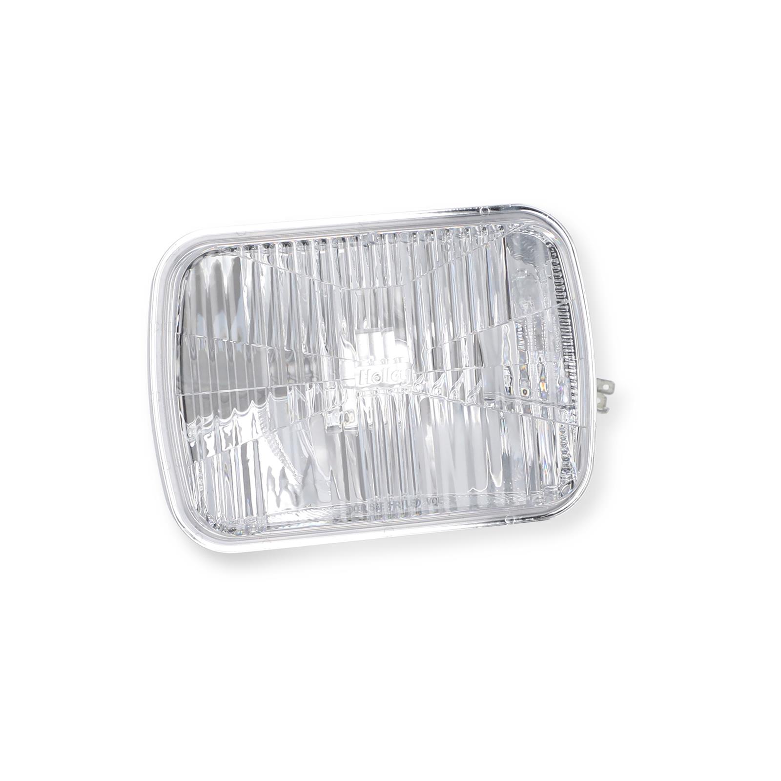 Holley RetroBright LED Headlights LFRB130 Headlight Conversion, RetroBright, Style, Sealed Beam, Rectangular, 5 in. x 7 in. Housing, Classic White, High and Low Beam, 3,000K Bulb, Each thumbnail 6