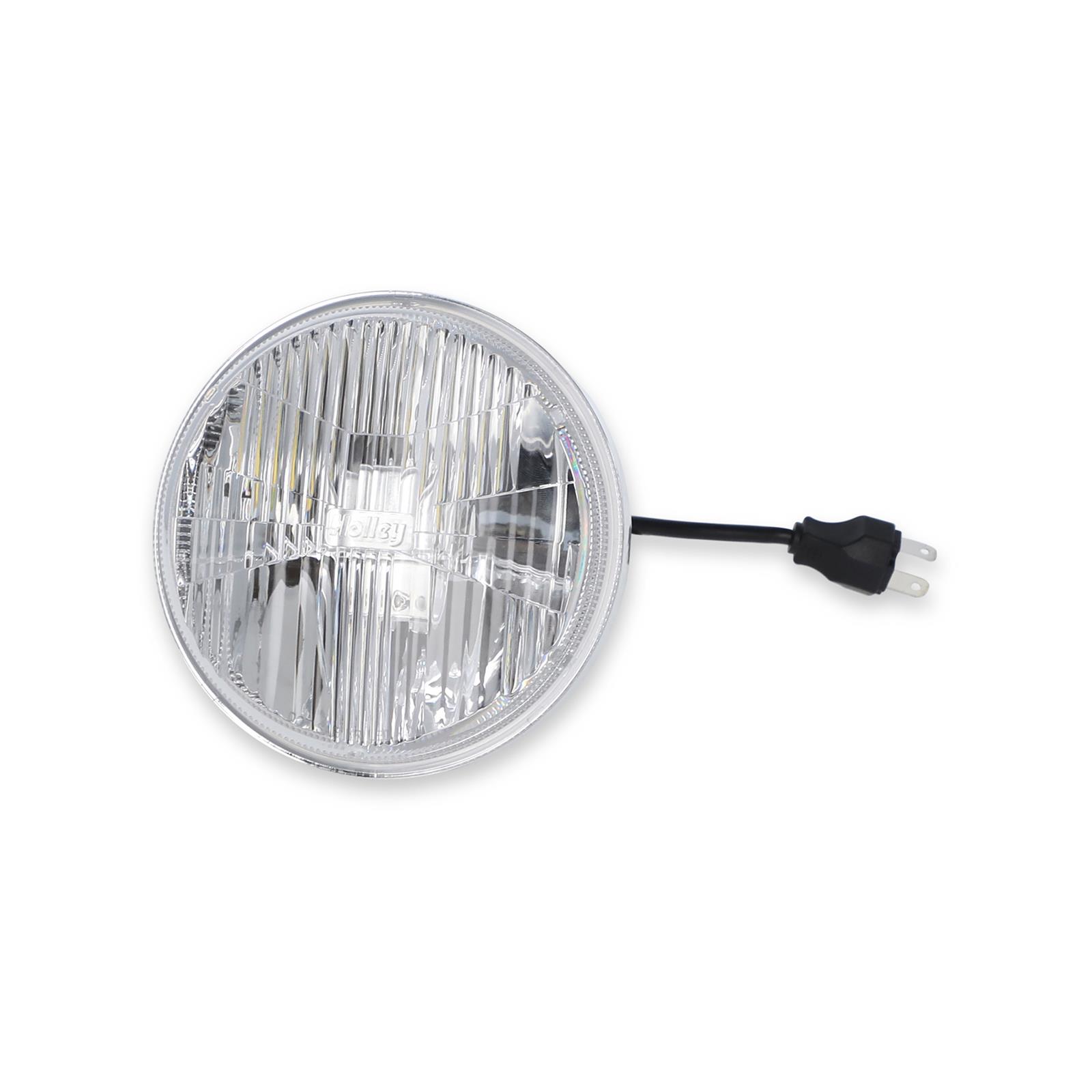 Holley RetroBright LED Headlights LFRB145 Headlight Conversion, RetroBright, Style, Sealed Beam, 5.75 in. Round Housing, Modern White, High and Low Beam, 5,700K Bulb, Each thumbnail 4