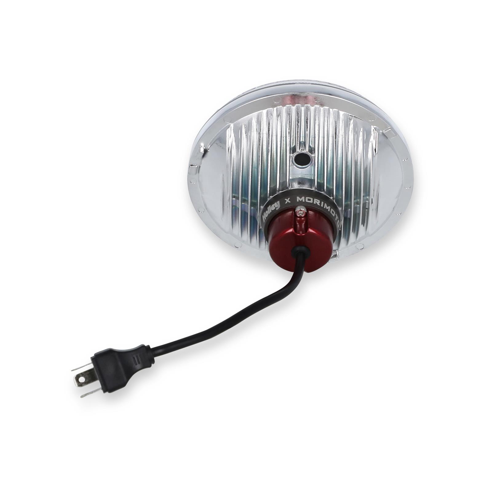 Holley RetroBright LED Headlights LFRB145 Headlight Conversion, RetroBright, Style, Sealed Beam, 5.75 in. Round Housing, Modern White, High and Low Beam, 5,700K Bulb, Each thumbnail 9