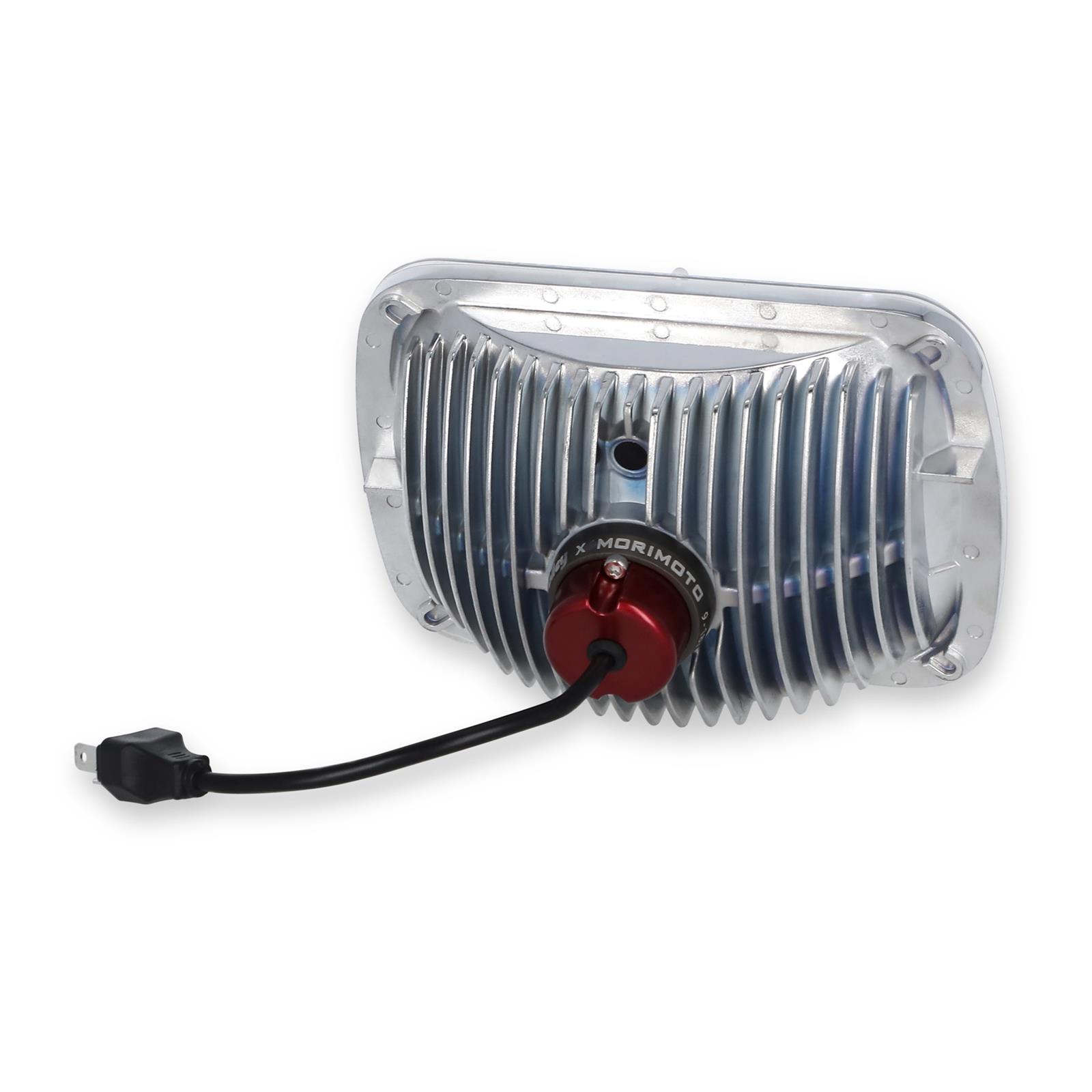 Holley RetroBright LED Headlights LFRB150 Headlight Conversion, RetroBright, Style, Sealed Beam, Rectangular, 5 in. x 7 in. Housing, Modern White, High and Low Beam, 5,700K Bulb, Each thumbnail 9