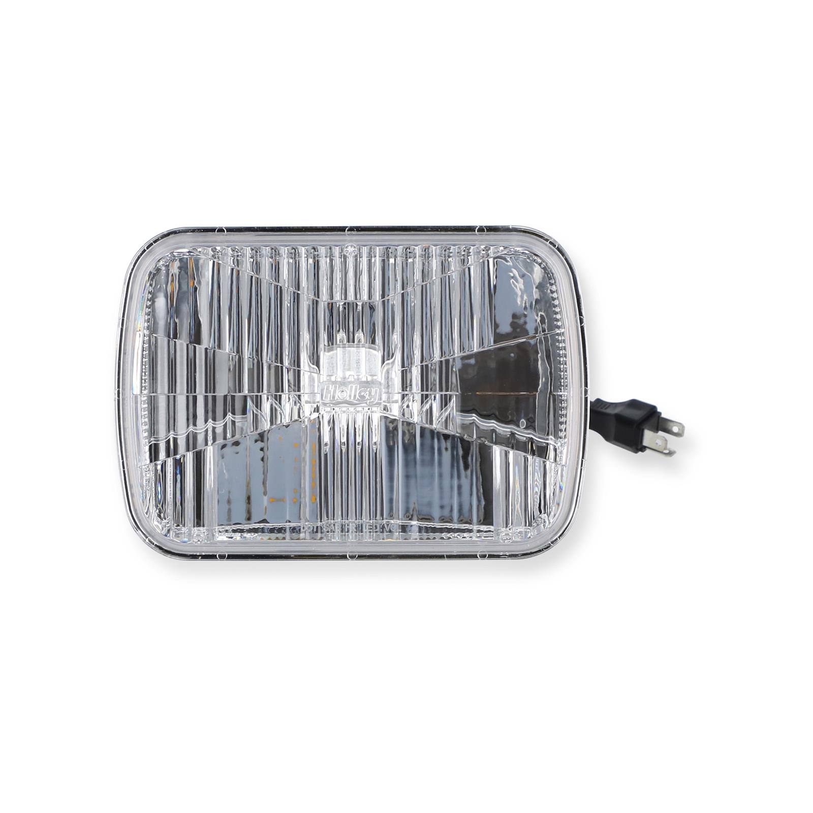 Holley RetroBright LED Headlights LFRB150 Headlight Conversion, RetroBright, Style, Sealed Beam, Rectangular, 5 in. x 7 in. Housing, Modern White, High and Low Beam, 5,700K Bulb, Each