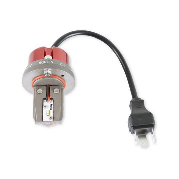 Holley RetroBright LED Light Bulbs LFRB20 Bulbs, RetroBright, LED, H4, Modern White, 5,700K, High/Low Beam, 3-pin Connector, for 7 in. Round or 5 in. x 7 in. Housings, Each thumbnail 4