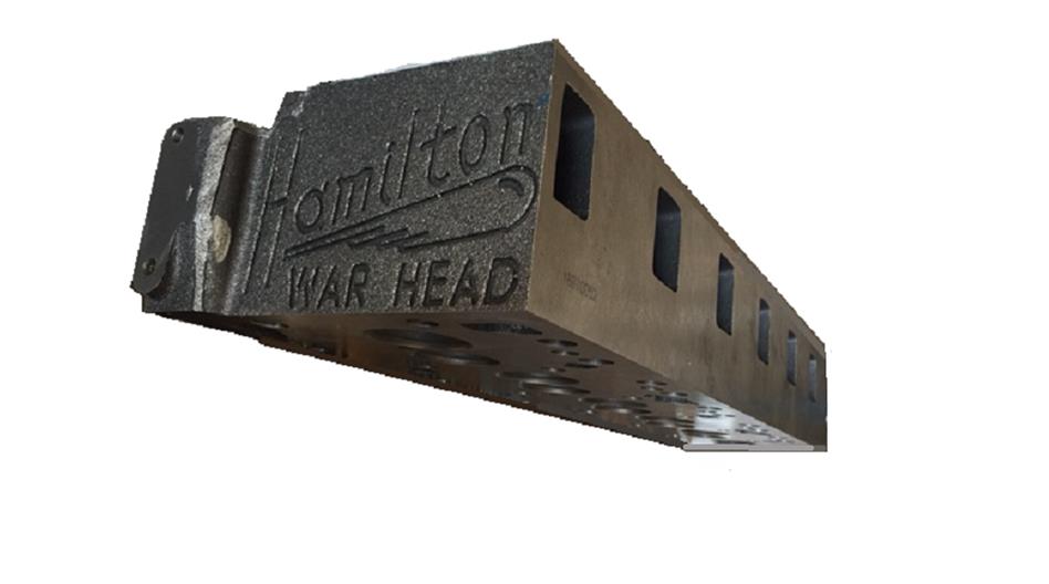 Hamilton Cams 07H003 Hamilton Cams Cummins 12Valve War Head Cylinder