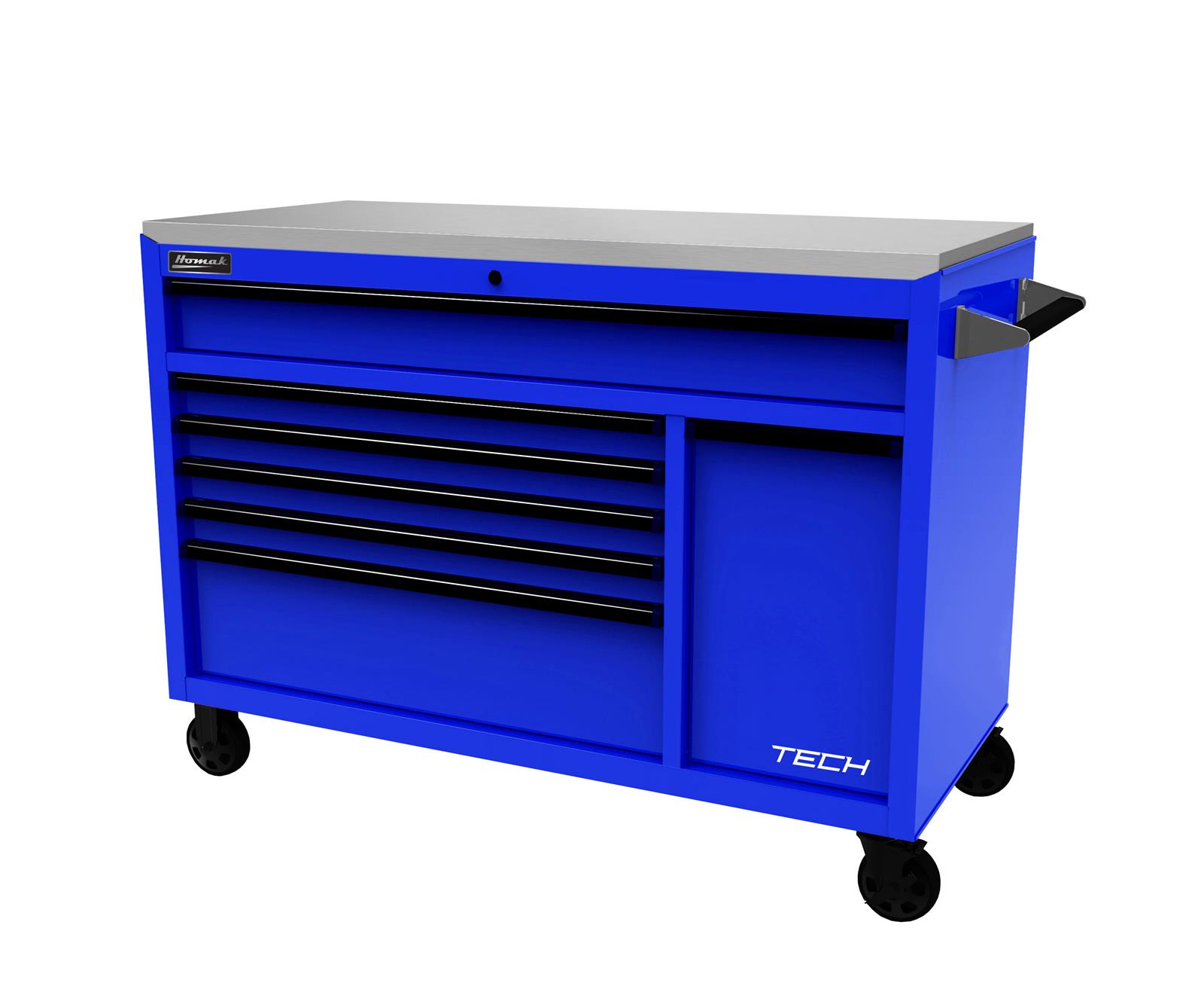 Homak Toolboxes BL04054070 Homak 54 in. TECH Series Rolling