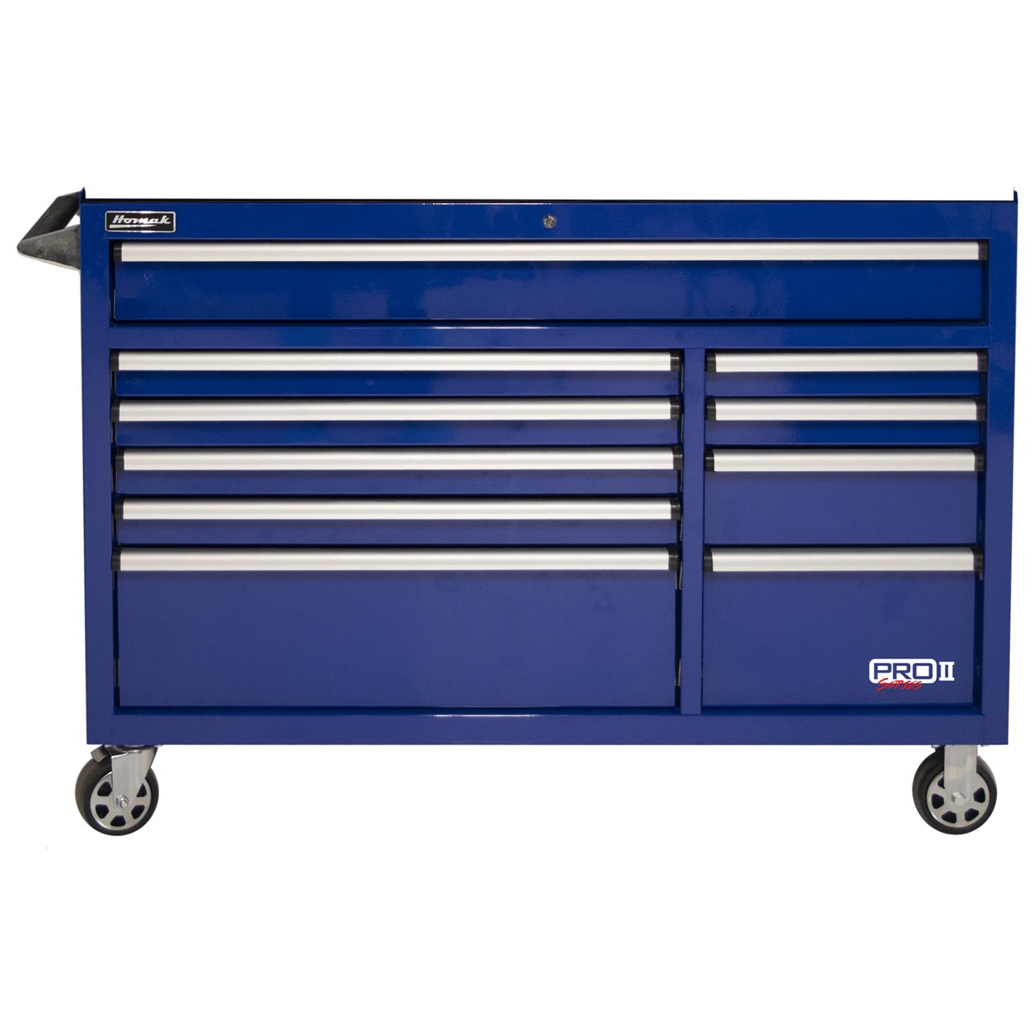 Homak Toolboxes BL04054210 Homak 54 in. Pro II Series Rolling Cabinets ...