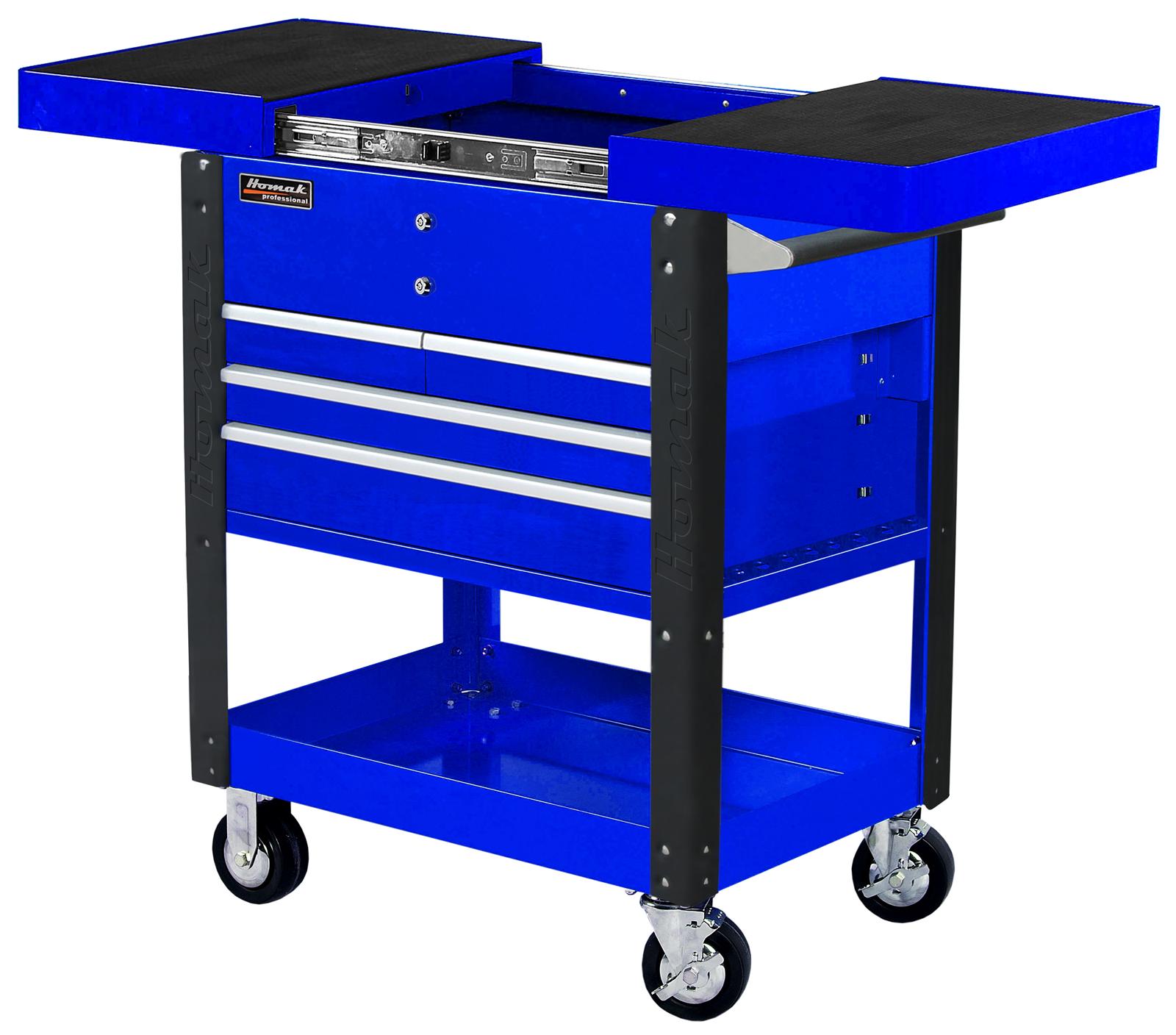 Homak Toolboxes BL06043500 Homak 35 Inch Pro Series 4-Drawer Slide