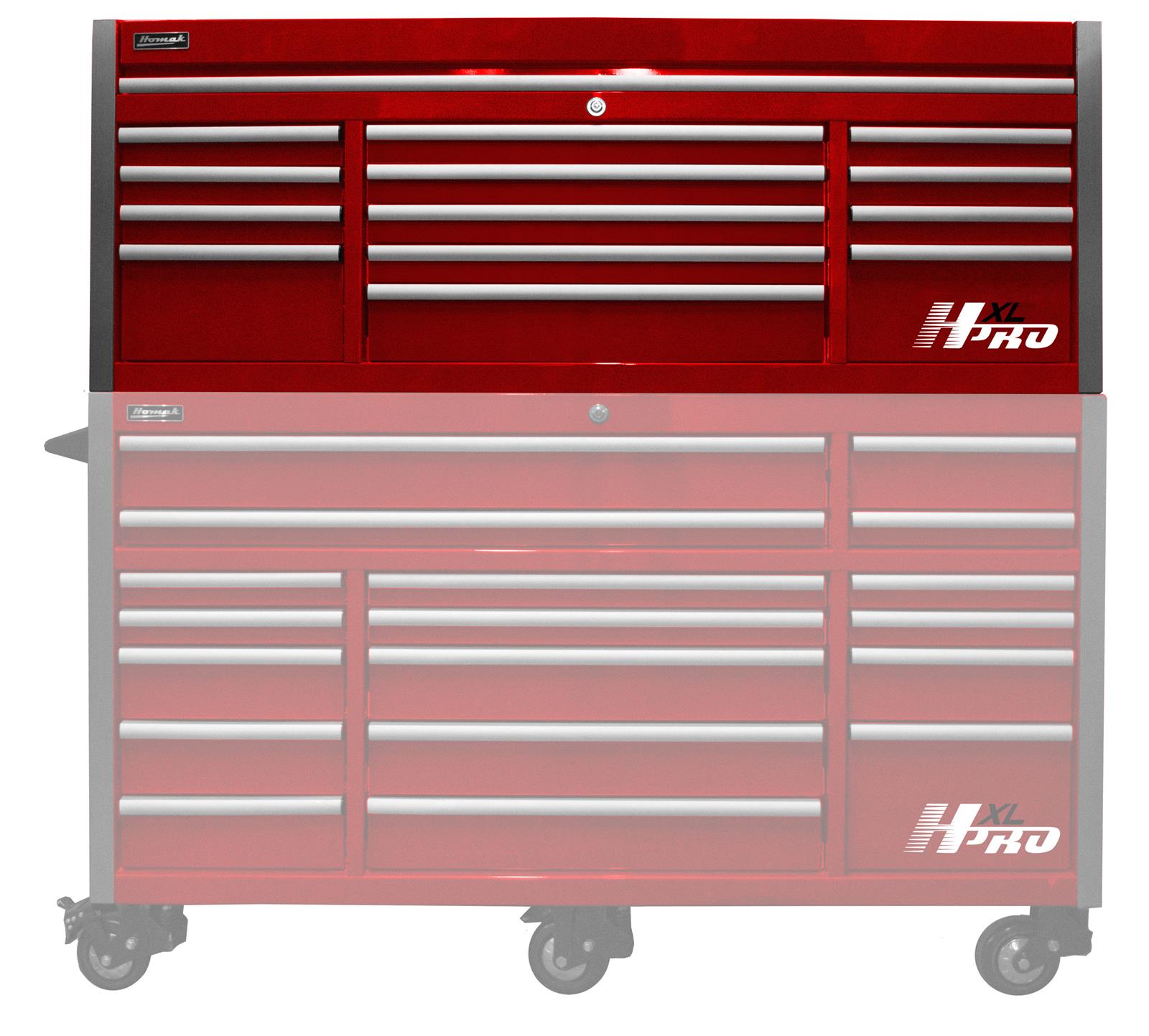 Homak Toolboxes HX02072153 Homak 72 in. HXL Pro Series Top Chests