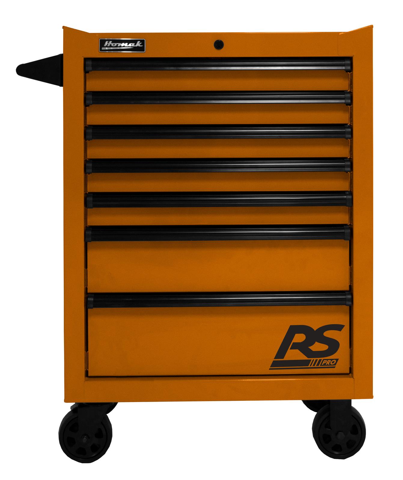 Homak Toolboxes Og04027770 Homak 27 In Rs Pro Series Rolling Cabinets Summit Racing 