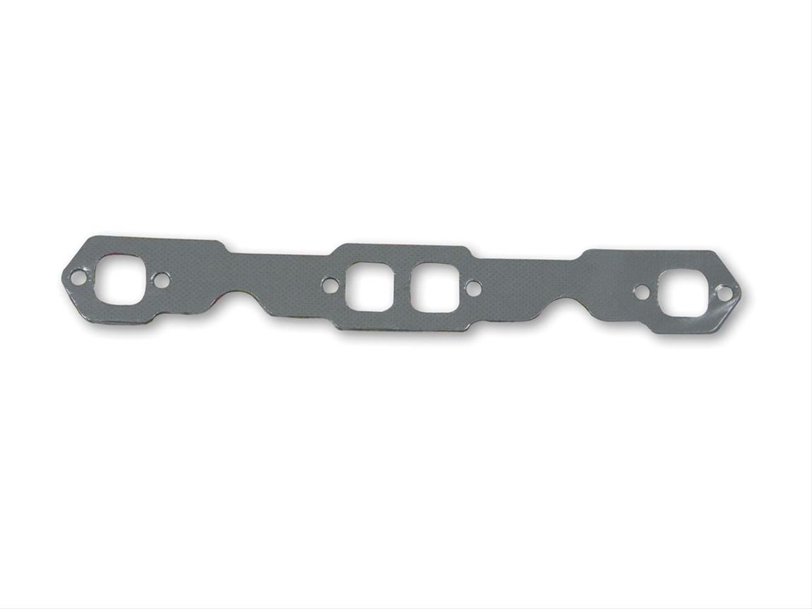 Hooker Super Competition Exhaust Header Gaskets 10808HKR Gaskets, Header, Steel Core Composite, Square Stock Port, SBC, Chevy, V8, Pair