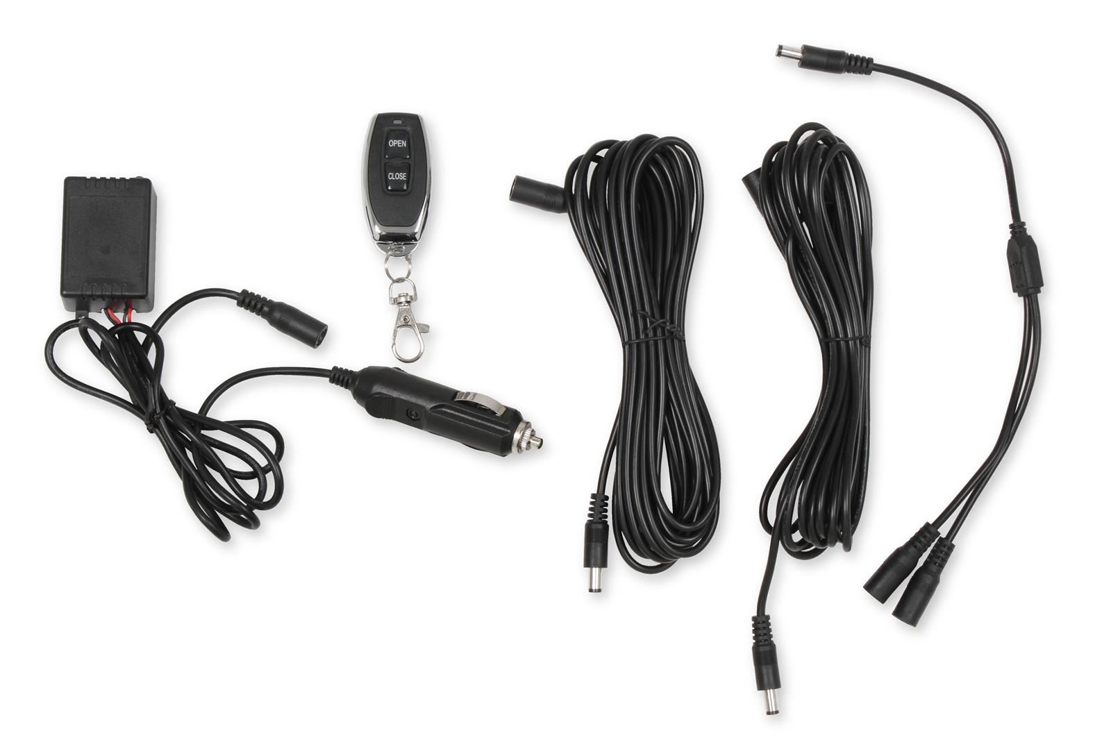 Hooker Exhaust Cut-Out Switches 11062HKR Electrical Switches, Remote Control Switch, Electric Switch, Kit