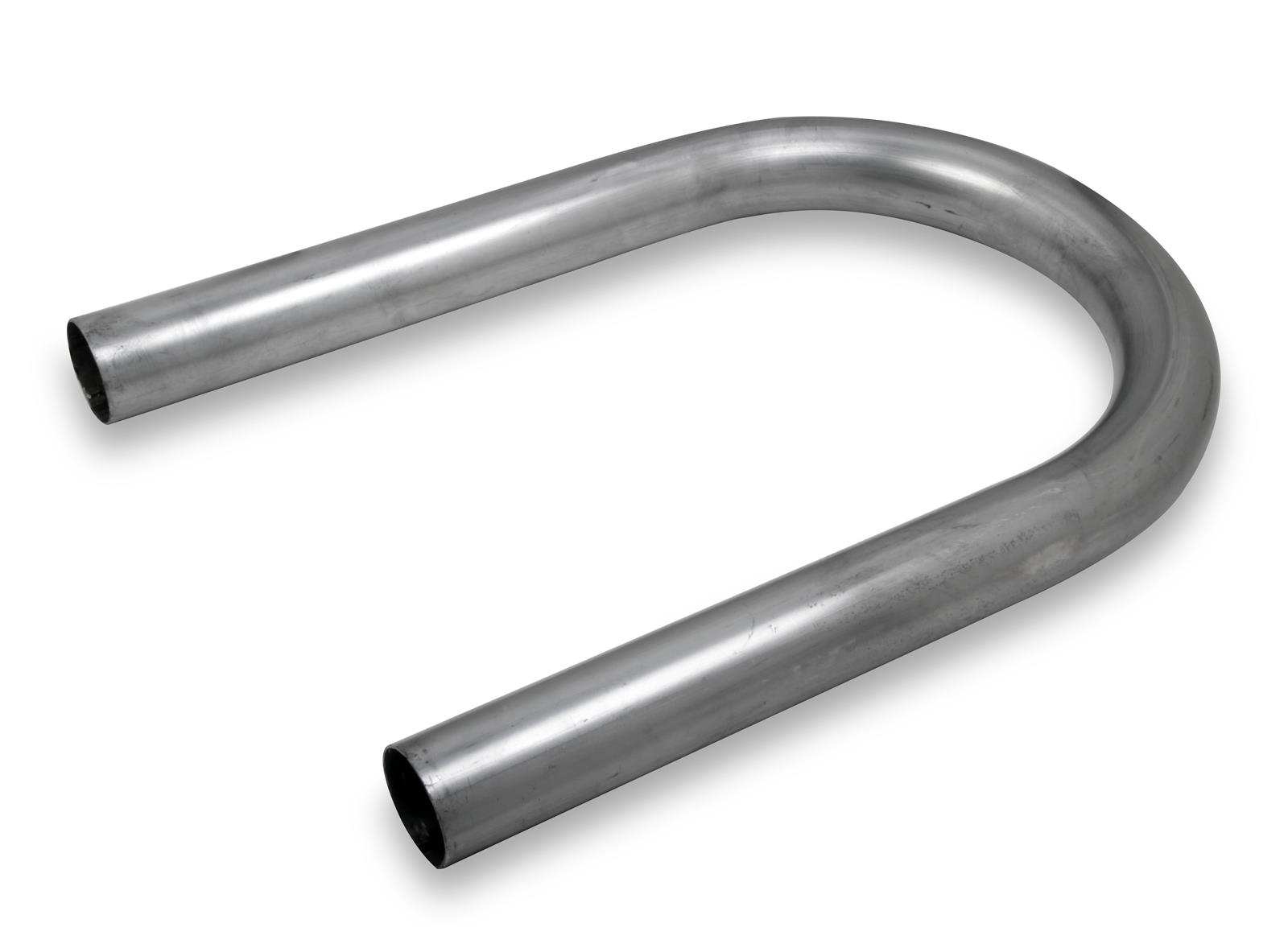 Hooker Mandrel Bend Tubing 2 Inch Steel Exhaust Pipe 12240HKR Tubing, 180 Degree, U-Bend, in. Diameter, 6 in. Radius, 18-Gauge, Steel, Each