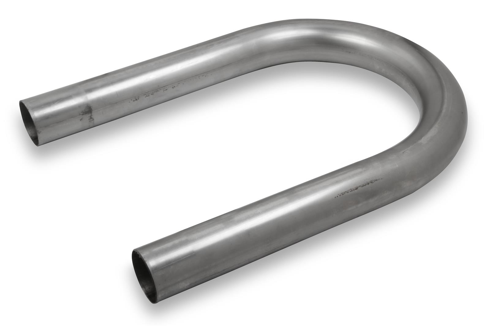 Hooker Mandrel Bend Tubing 2.25 Inch Steel Exhaust Pipe 12360HKR Tubing, 180 Degree, U-Bend, 6 in. Radius, 16-Gauge, Steel, Each