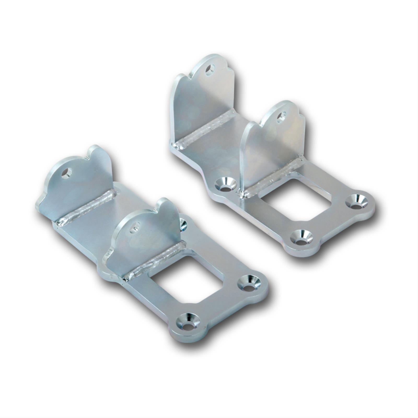 Hooker Blackheart Engine Swap Motor Mount Kits 12512HKR Mounts, Swap, Block Mount, Bolt-In, Steel, Zinc Plated, Chevy, Pontiac, Small Block, LS, Kit