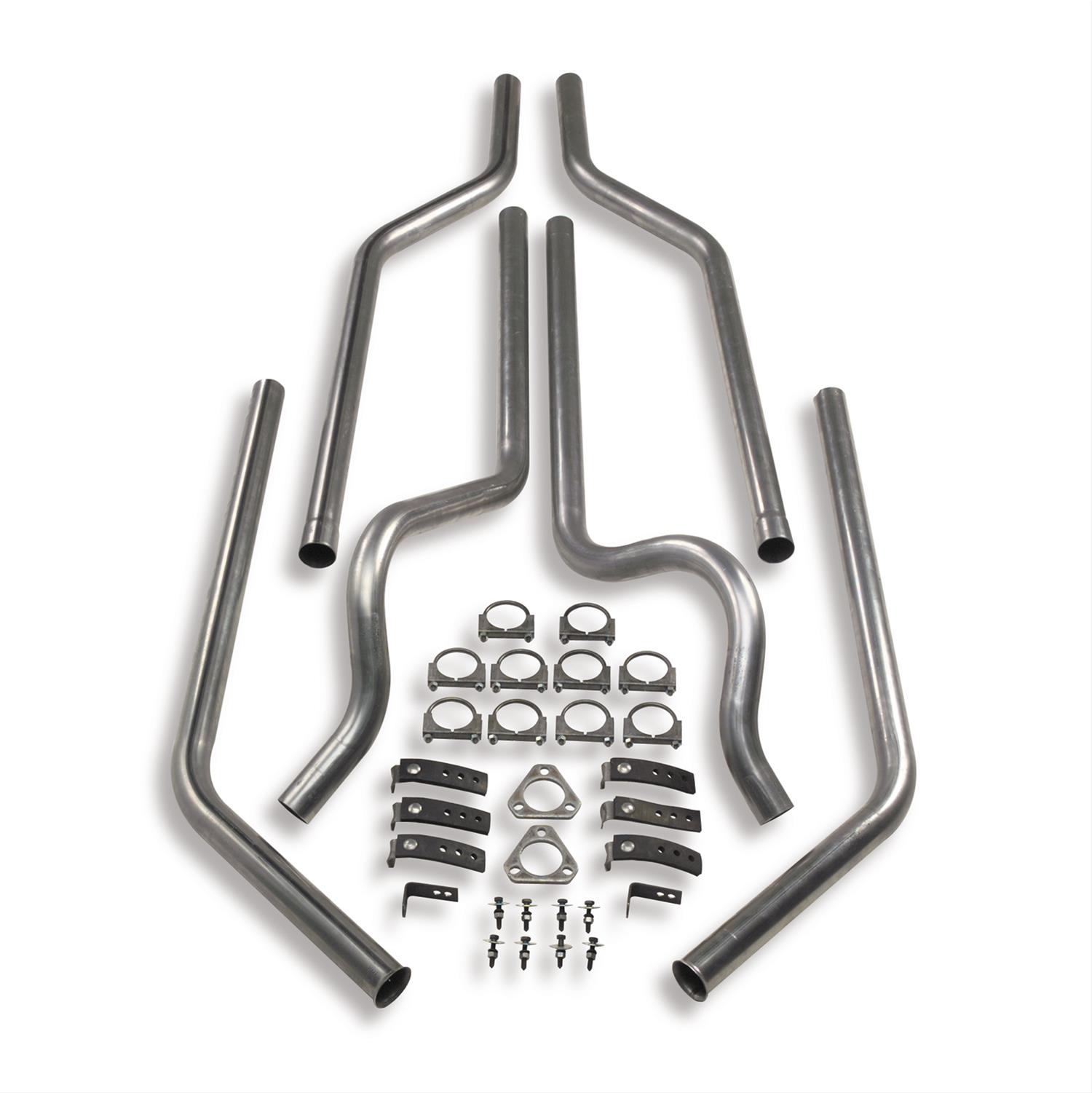 Hooker Competition Manifold Back Exhaust Systems 16622HKR System, Manifold-Back, Steel, Aluminized, Chevy, GMC, RWD, Small Block, Kit thumbnail 2
