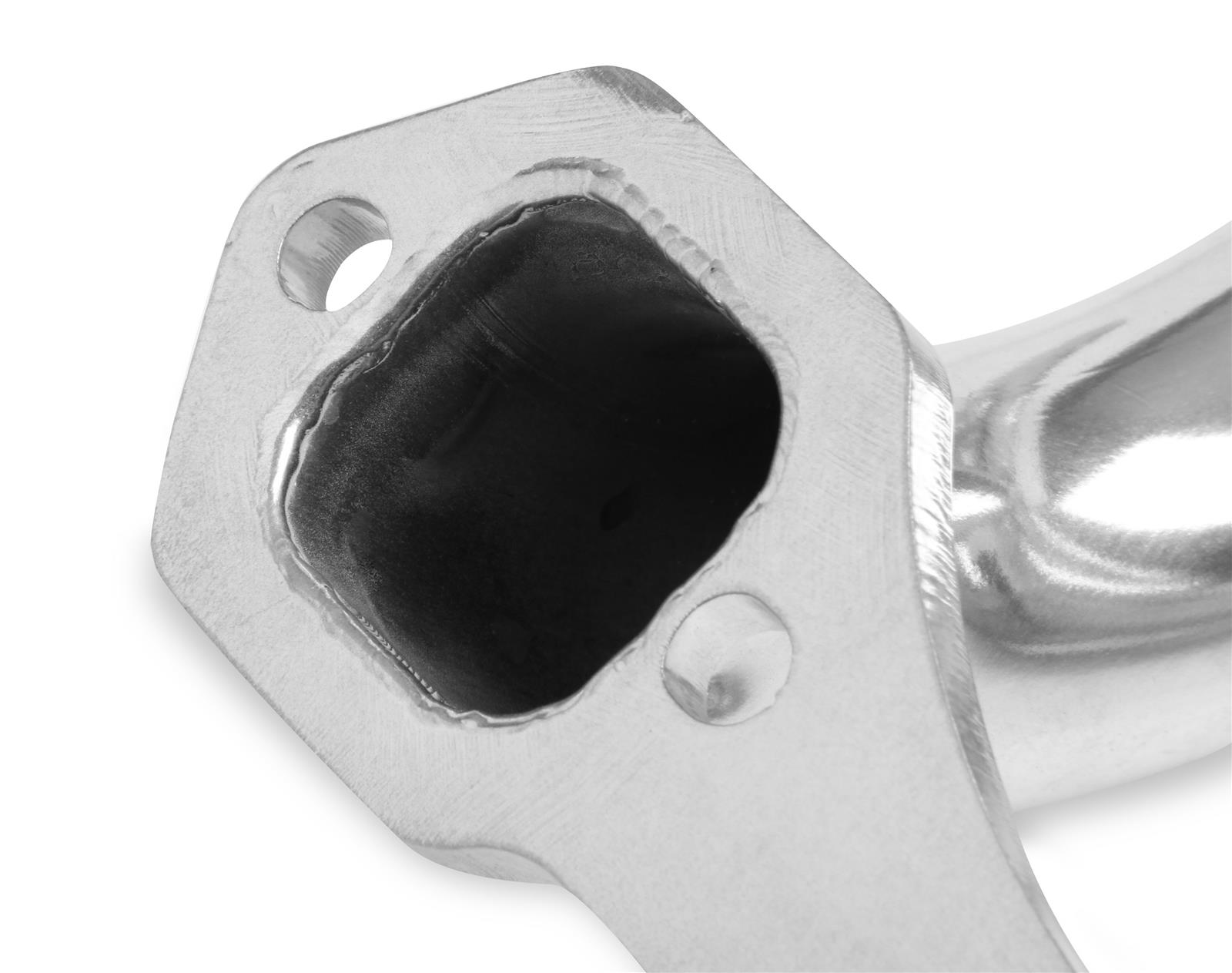 Hooker Super Competition Headers 2106-1HKR Headers, Competition, Long Tube, Steel, Silver Ceramic Coated, Chevy Small Block, Pontiac, Hooker, Pair thumbnail 5
