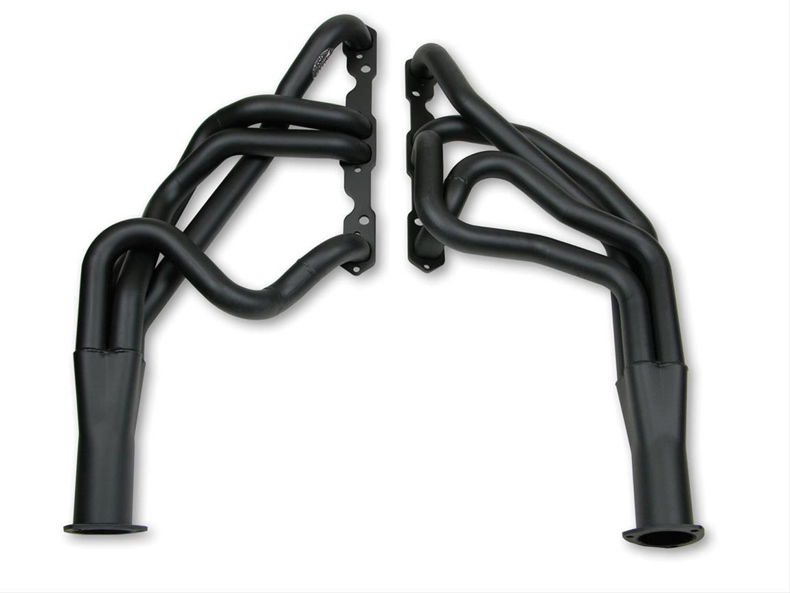 Hooker Super Competition Headers 2112HKR Headers, Competition, Long Tube, Steel, Painted, Chevy, Small Block, Pair