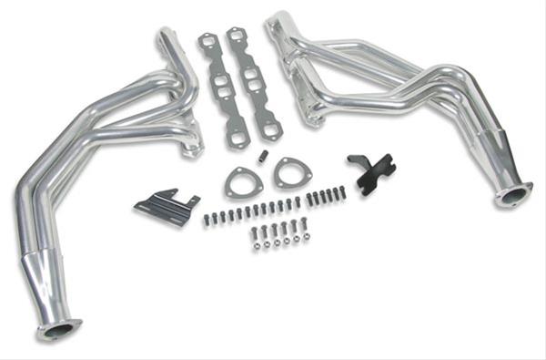 Hooker Competition Headers 2452-1HKR Headers, Competition, Long Tube, Steel, Ceramic Coated, Chevy, GMC, RWD, Small Block, Pair thumbnail 3