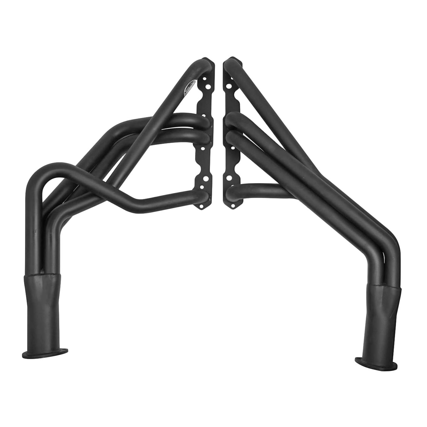 Hooker Competition Headers 2458HKR Headers, Competition, Long Tube, Steel, Painted, Chevy, Small Block, Pair thumbnail 5