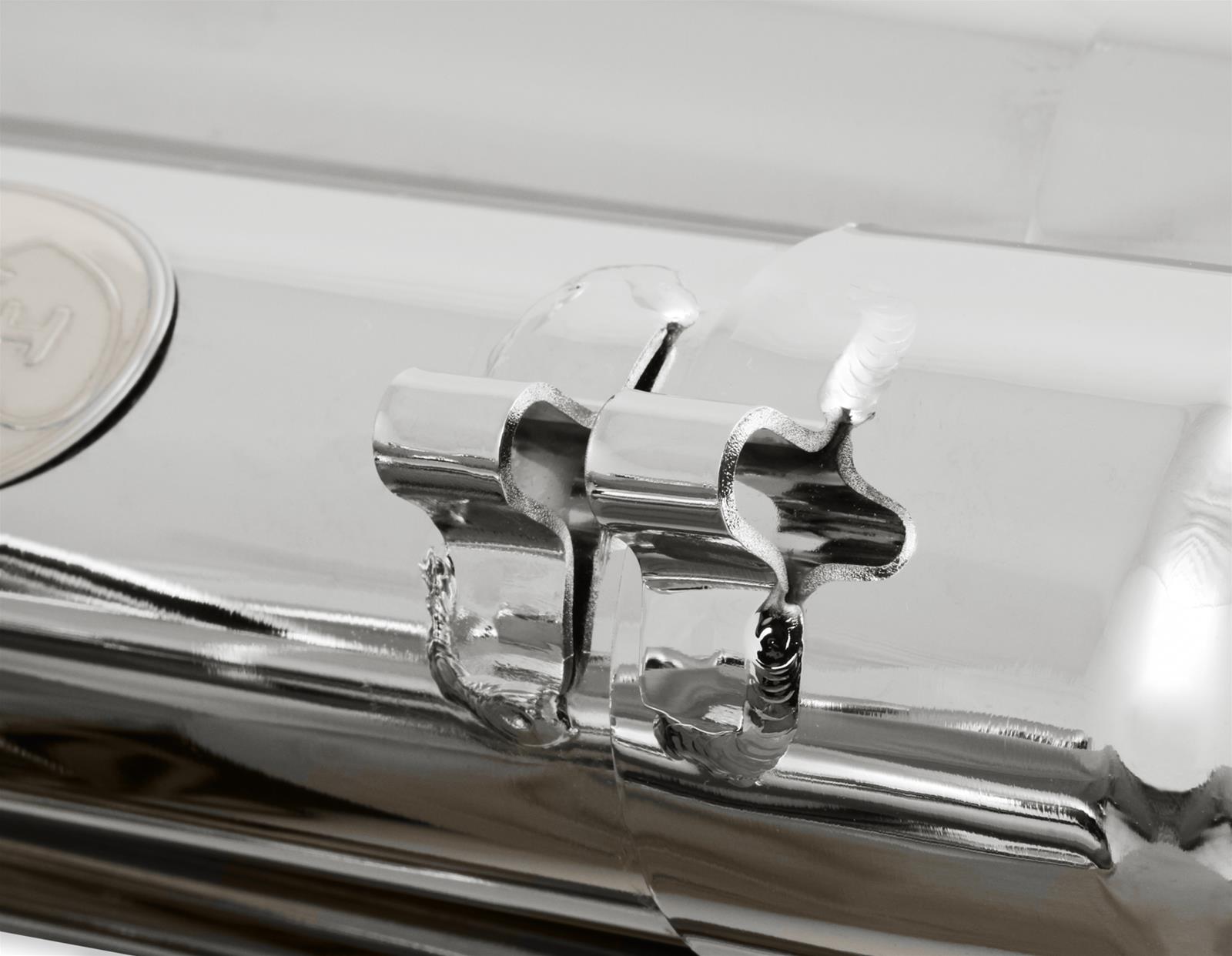 Hooker RacingHeart 3-Step Dragster Headers 2502-6HKR Headers, Downsweep, Primary, 4.5 in. Collector, Steel, Chrome, Big Block, Chevrolet, Pair