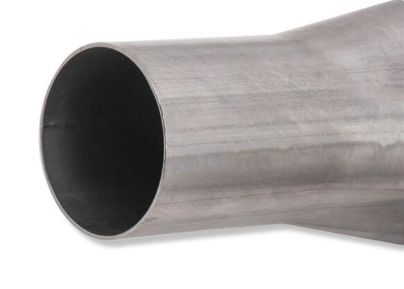 Hooker RacingHeart Street Stock Headers 2550-2HKR Headers, RacingHeart, Long Tube, 409 Stainless Steel, Natural, 1 5/8 in. Primary, 3/8 in. Flange, Chevy, Small Block, Angle/Straight, Pair thumbnail 4