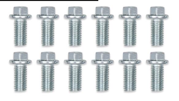 Hooker RacingHeart Street Stock Headers 2550-2HKR Headers, RacingHeart, Long Tube, 409 Stainless Steel, Natural, 1 5/8 in. Primary, 3/8 in. Flange, Chevy, Small Block, Angle/Straight, Pair thumbnail 6