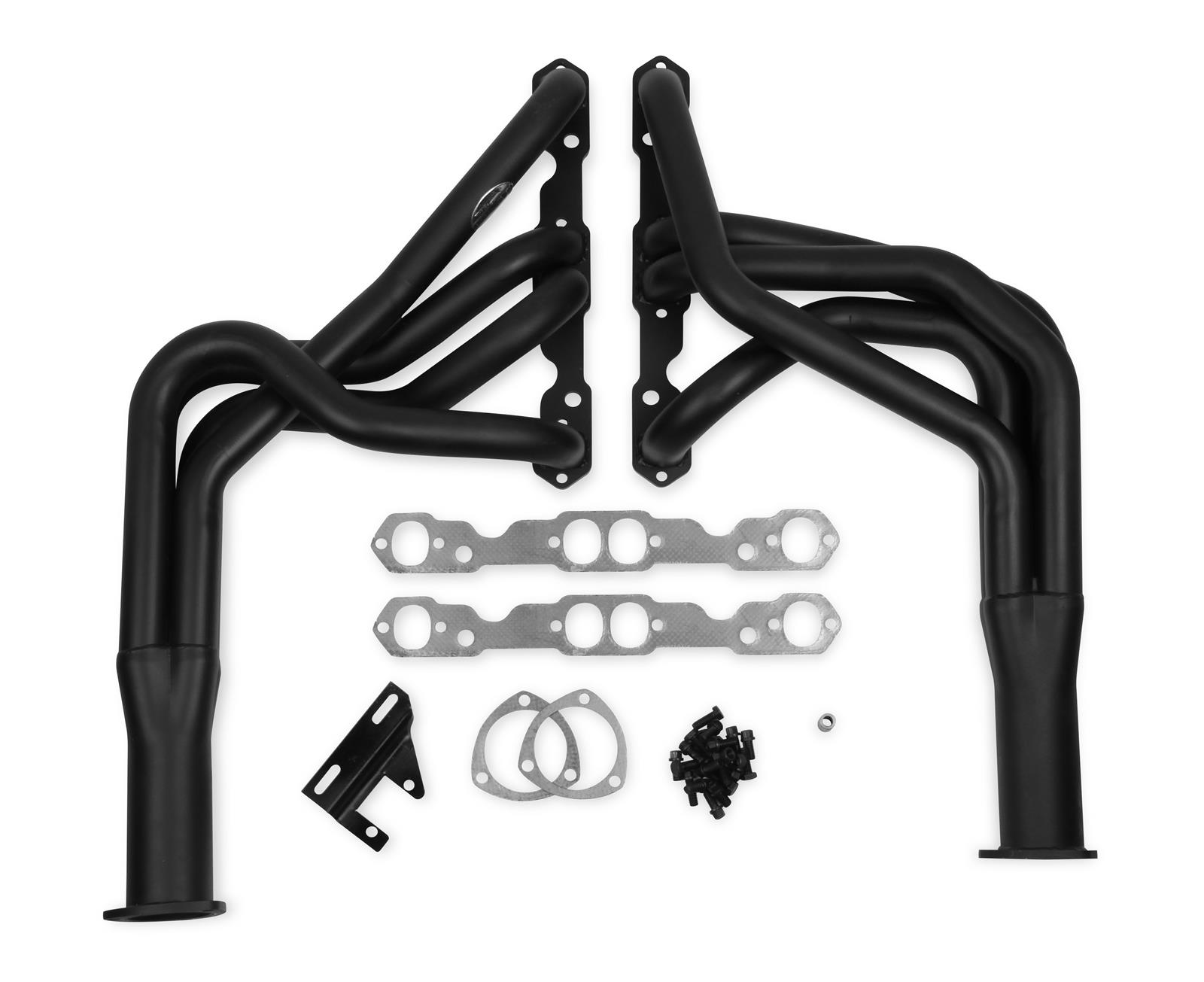 Hooker Super Competition Headers 2840HKR Headers, Competition, Long Tube, Painted, Chevy, GMC, RWD, Small Block, Pair thumbnail 3