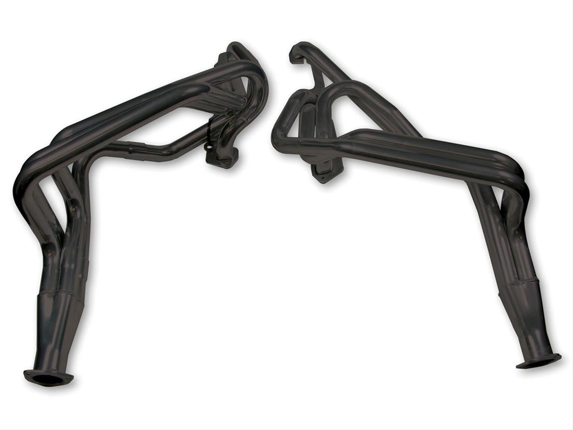 Hooker Super Competition Headers 5208HKR Headers, Competition, Long Tube, Steel, Painted, Dodge, Plymouth, 273-360, Pair