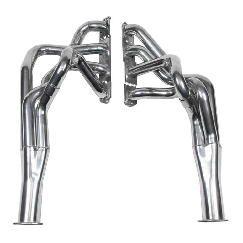 Hooker Super Competition Headers 5210-1HKR Headers, Competition, Long Tube, Steel, Ceramic Coated, Dodge, Plymouth, 426 Hemi, Pair thumbnail 2